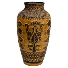 Vaso in ceramica tedesco del XX secolo "W. Germania" in ceramica