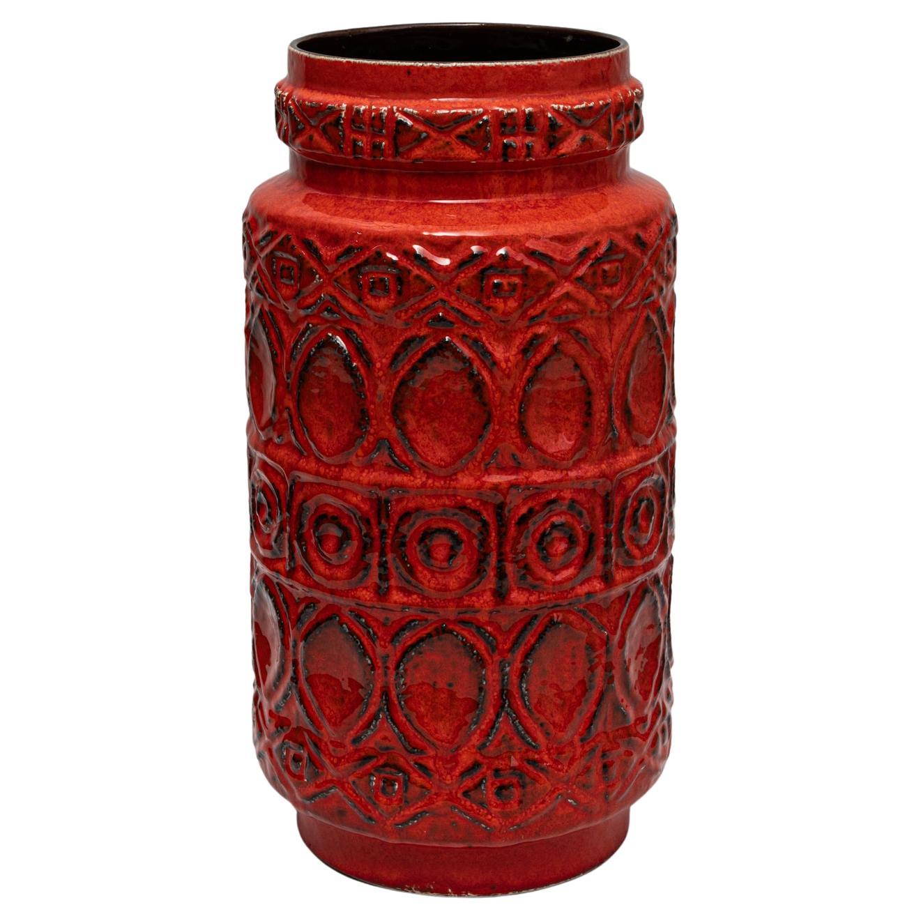 Vaso in ceramica tedesco del XX secolo "W. Germania" in ceramica