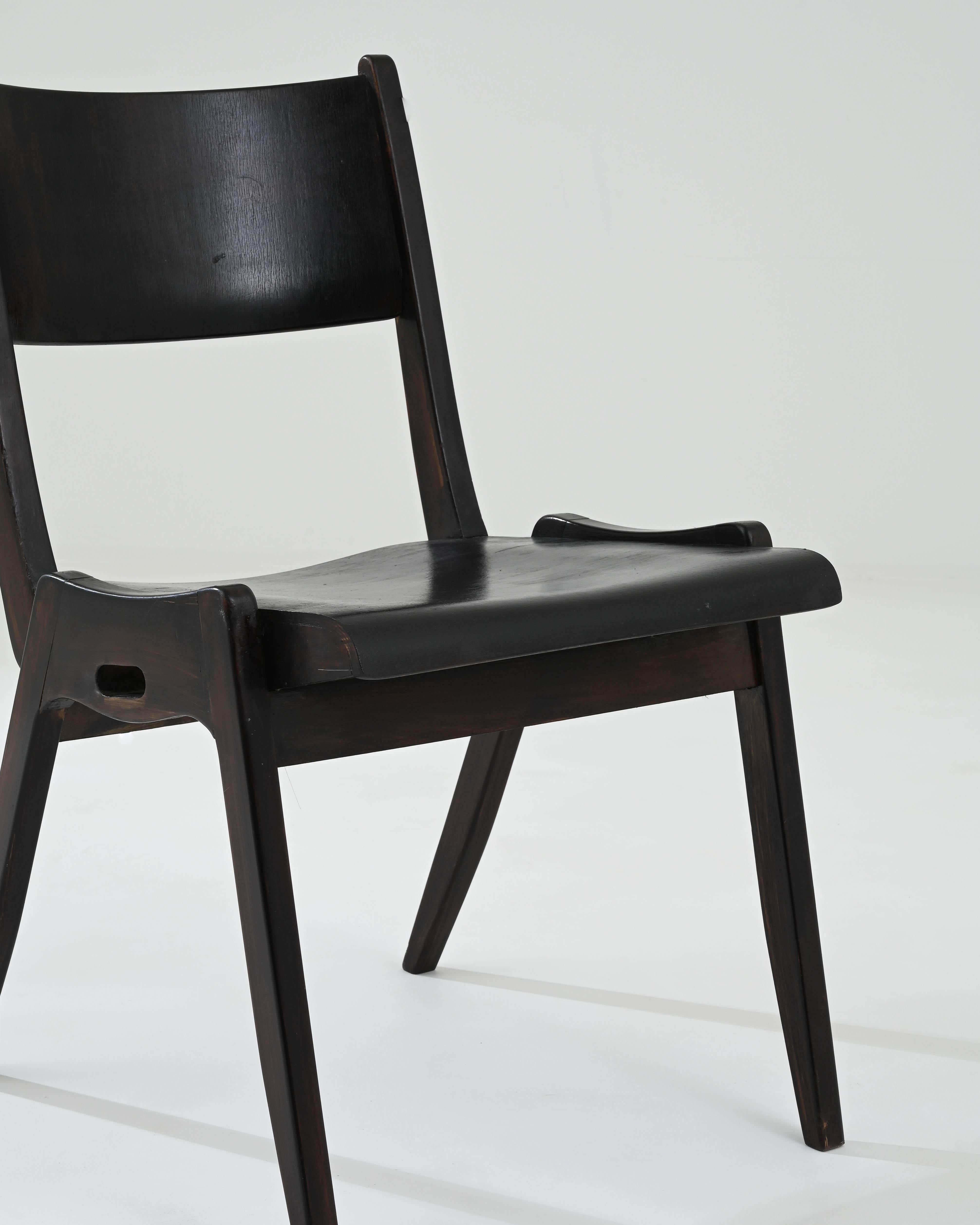 20th Century German Wooden Dining Chair For Sale 5