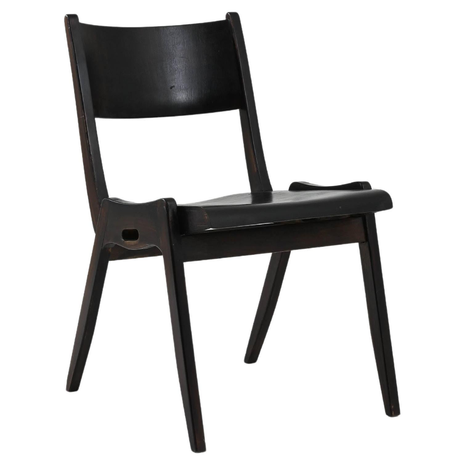 20th Century German Wooden Dining Chair