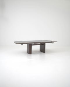 20th Century German Wooden Folding Table with Original Patina