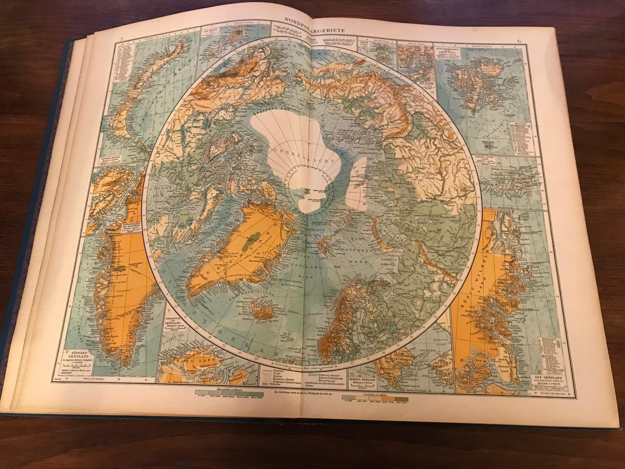 world map 1912