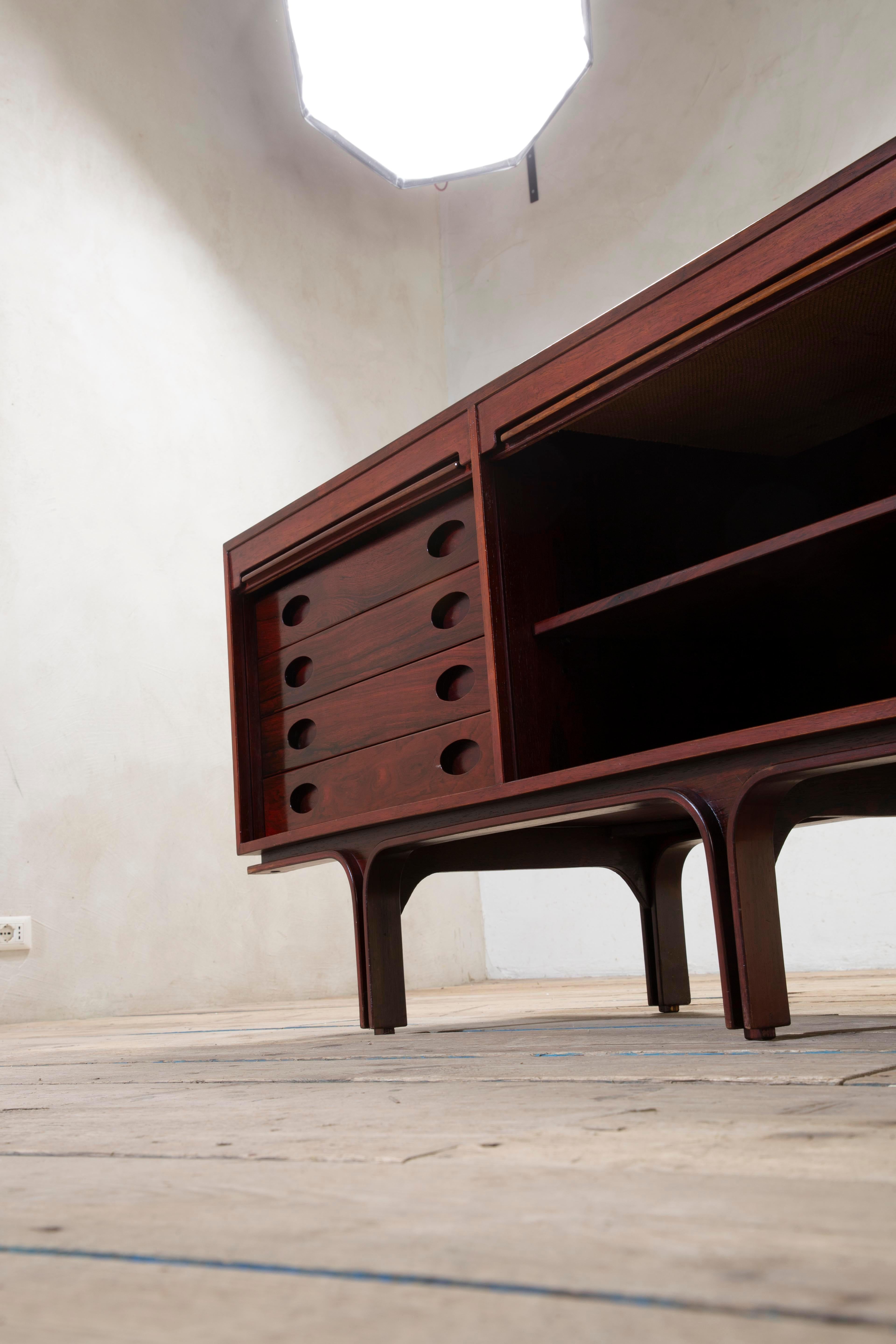 20. Jahrhundert, Gianfranco Frattini für Bernini Kabinett mod. 503 im Angebot 5