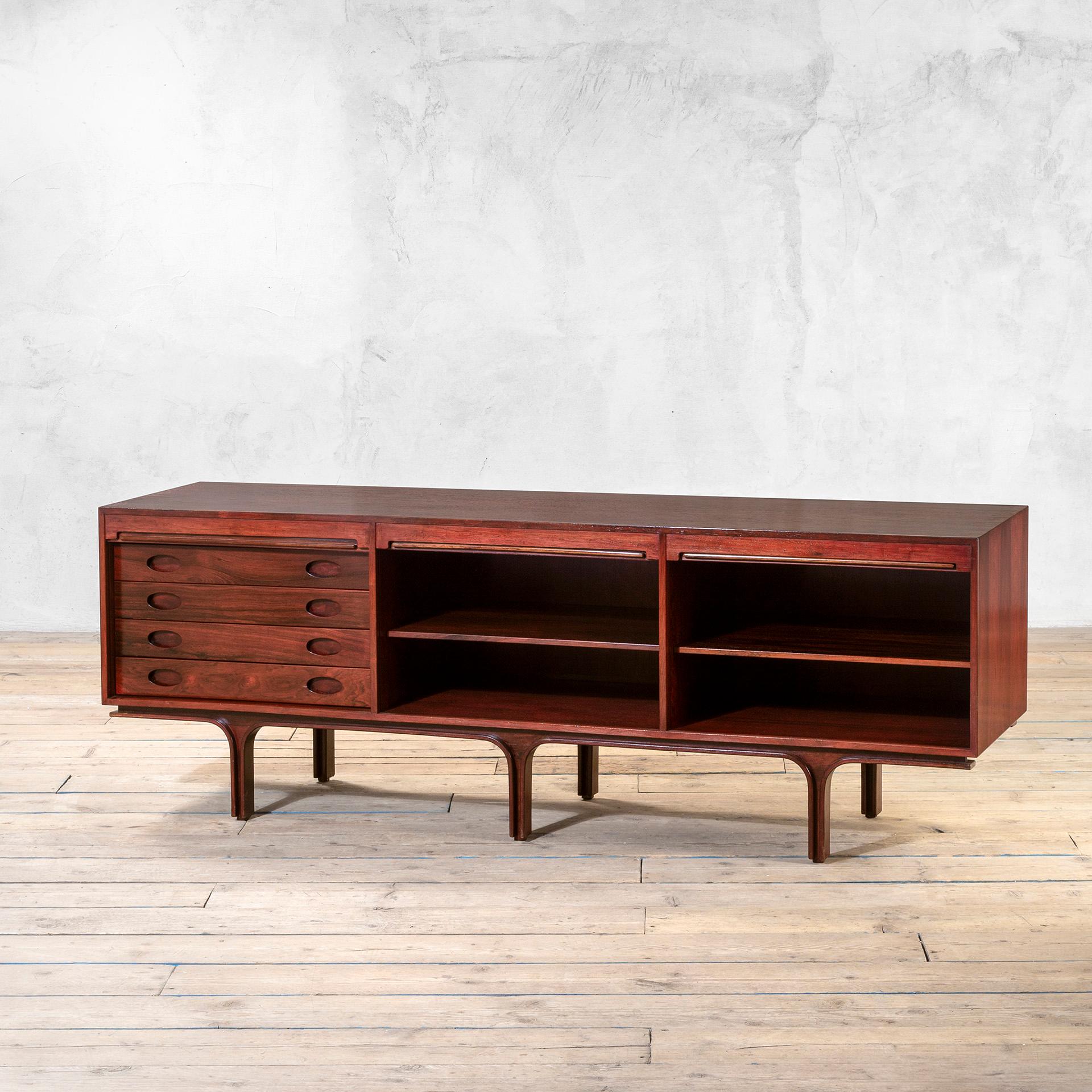 siglo XX, Gianfranco Frattini para Bernini Cabinet mod. 503 Moderno de mediados de siglo en venta