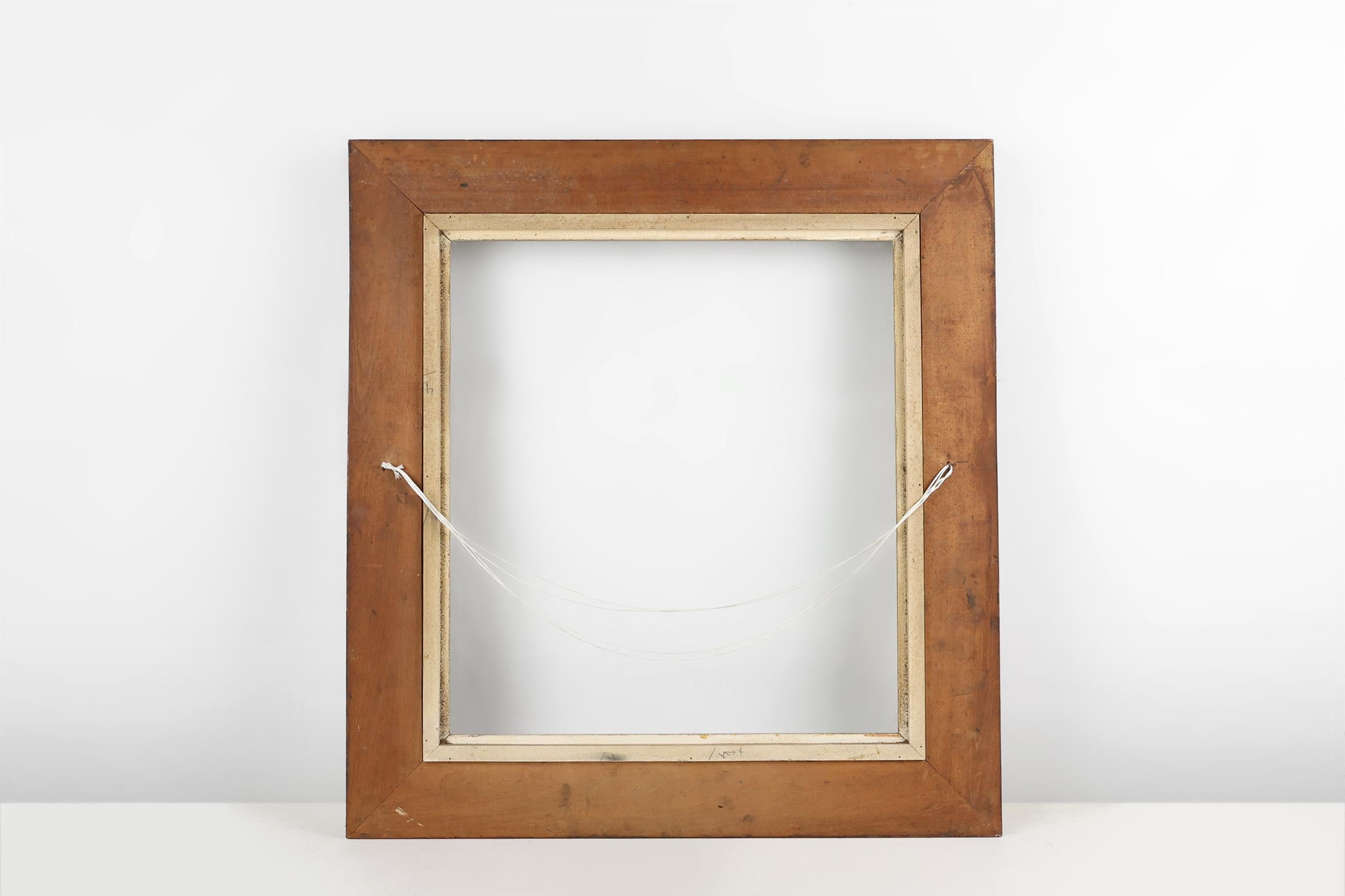 Marco de pintura de madera dorada del siglo XX, Bélgica en venta 2