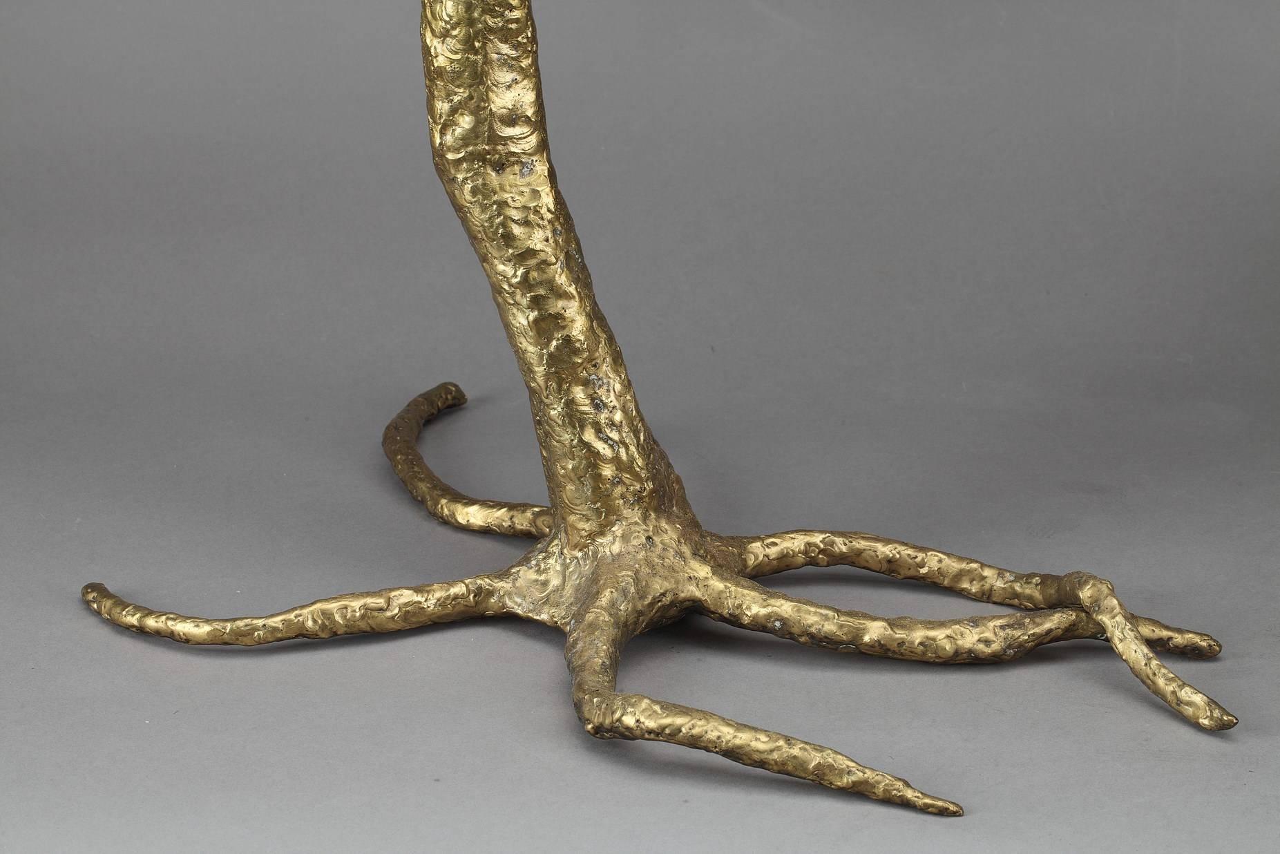 20th Century Gilt Bronze Tree Sculpture In Good Condition In Paris, FR