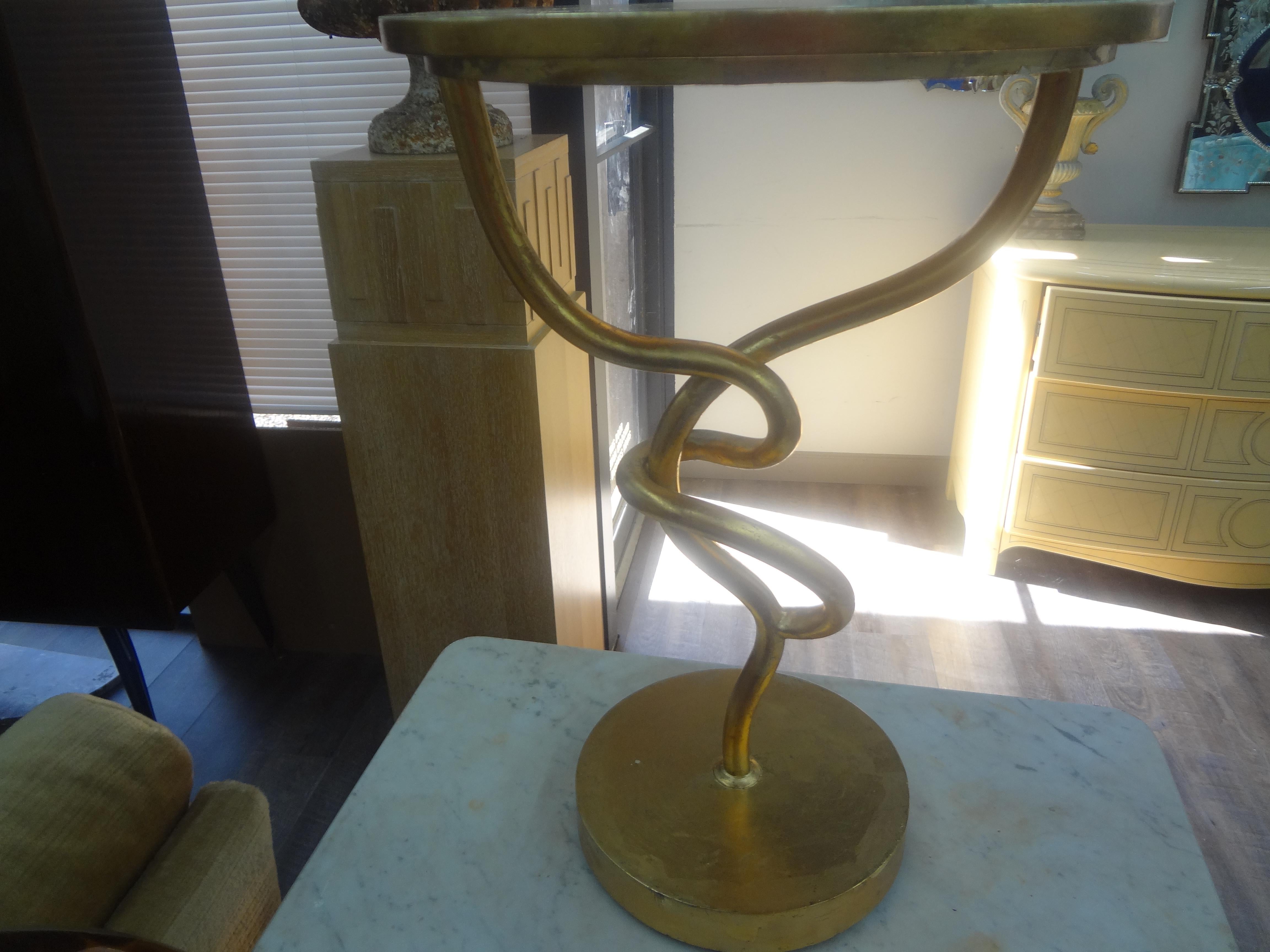 20th Century Gilt Iron Knot Table For Sale 2