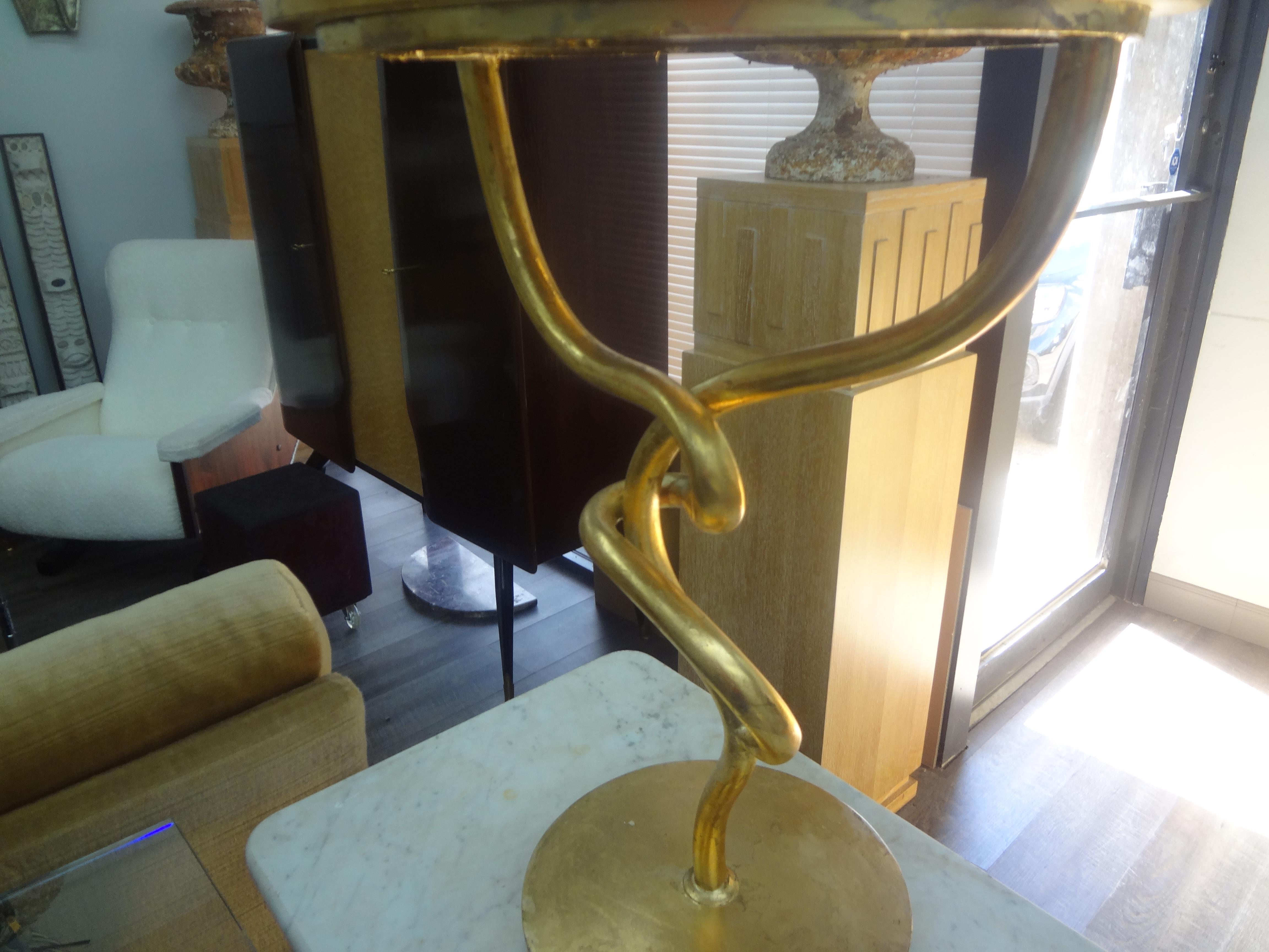 20th Century Gilt Iron Knot Table For Sale 3