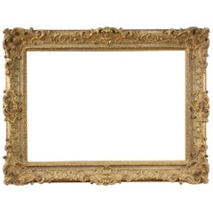 Antique 20th Century Giltwood and Plaster French Frame, 1920