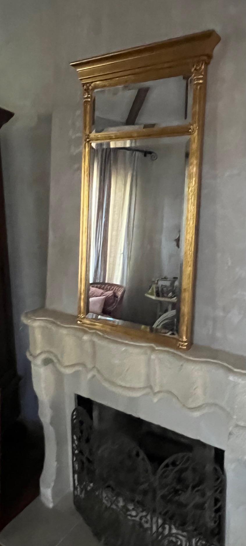 20th Century Giltwood Pier Mirror In Good Condition For Sale In Ross, CA