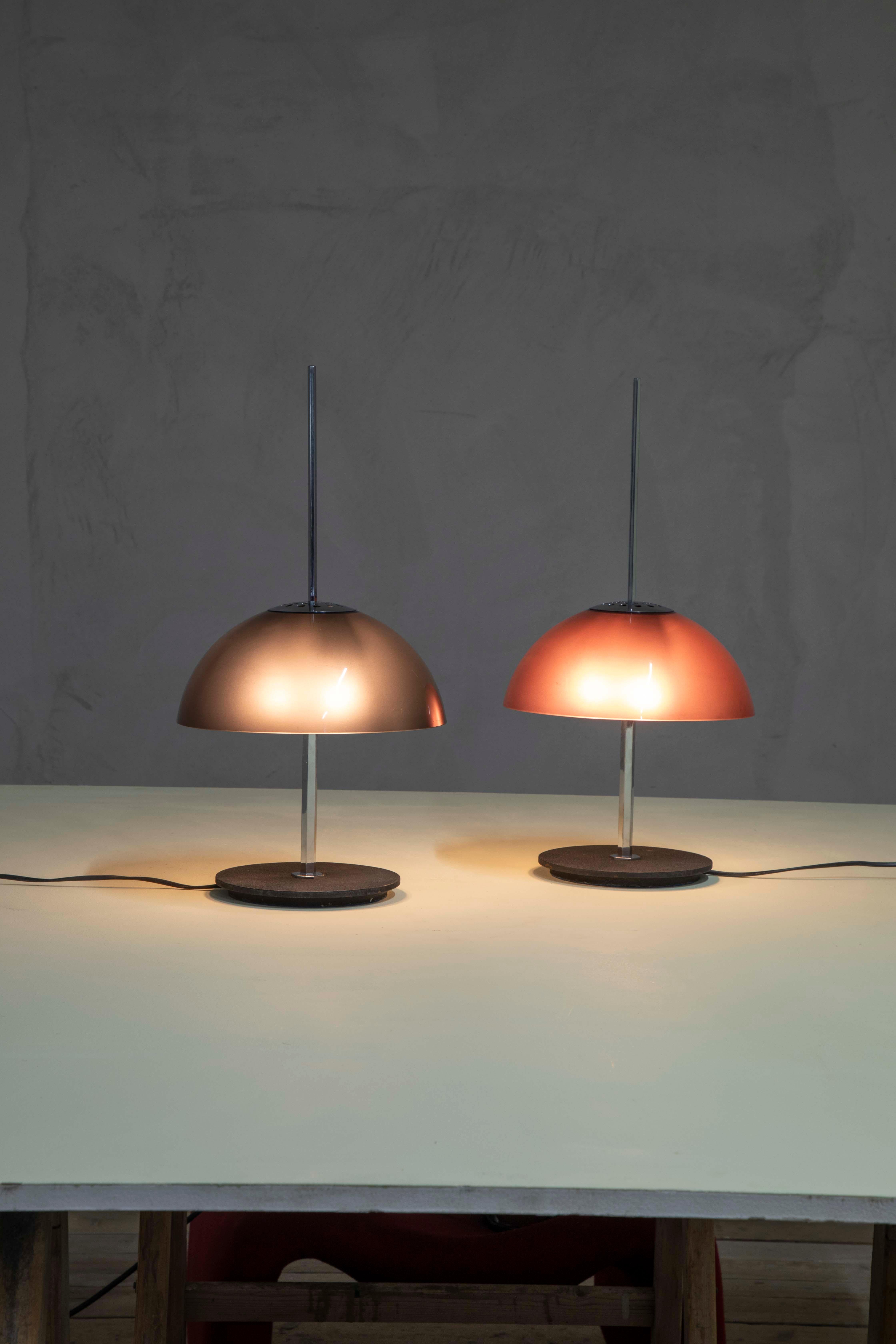 20th Century, Gino Sarfatti for Arteluce Pair of Table Lamp mod. 584-P in vendita 5