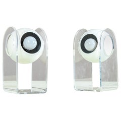 20th Century, Gino Sarfatti for Arteluce Pair of Table Lamps mod. 540/P