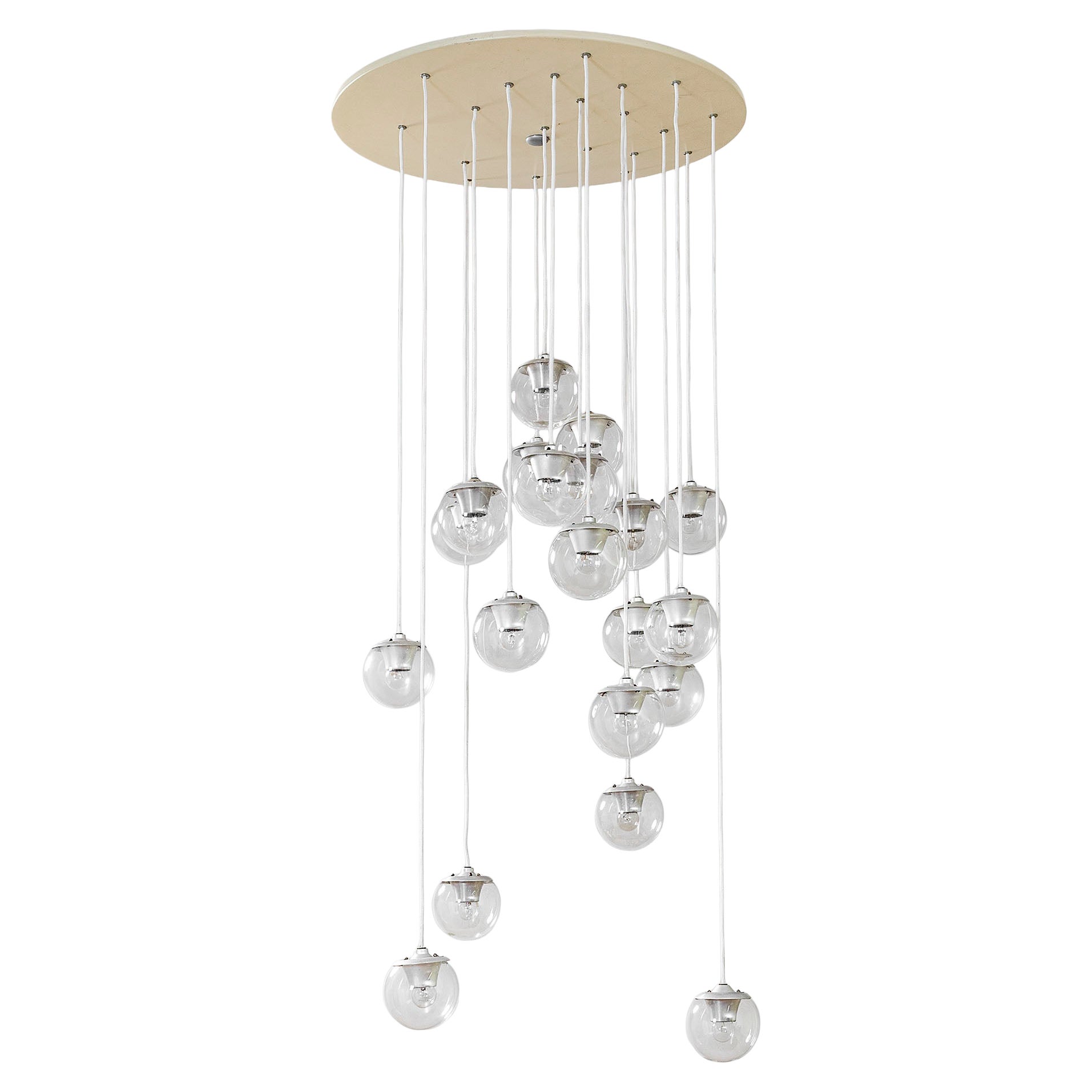 Siglo XX, Gino Sarfatti for Arteluce Lámpara colgante 2095/20