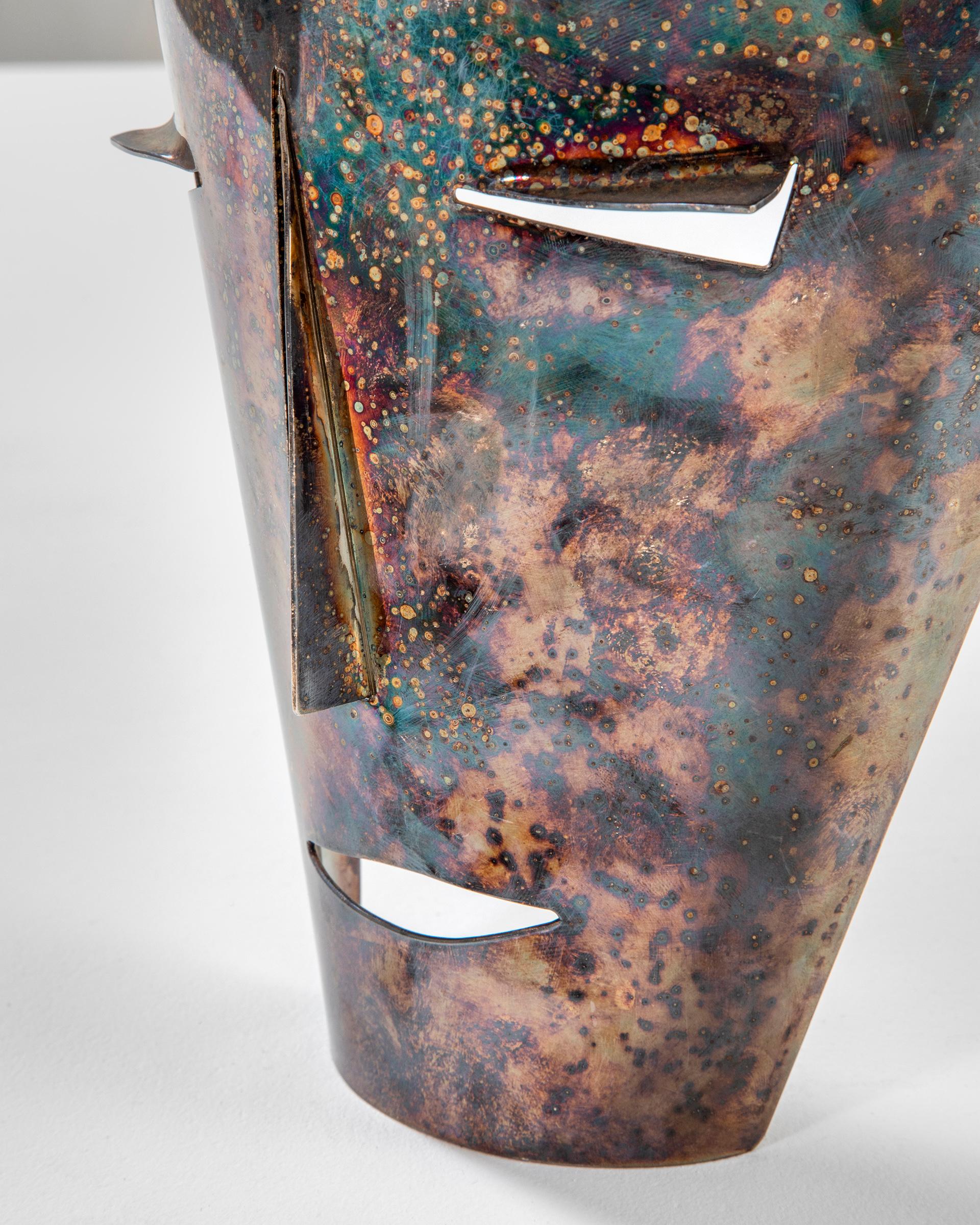 Argentato 20° secolo Gio Ponti e Lino Sabattini Scultura Diavolo, 1978 in vendita