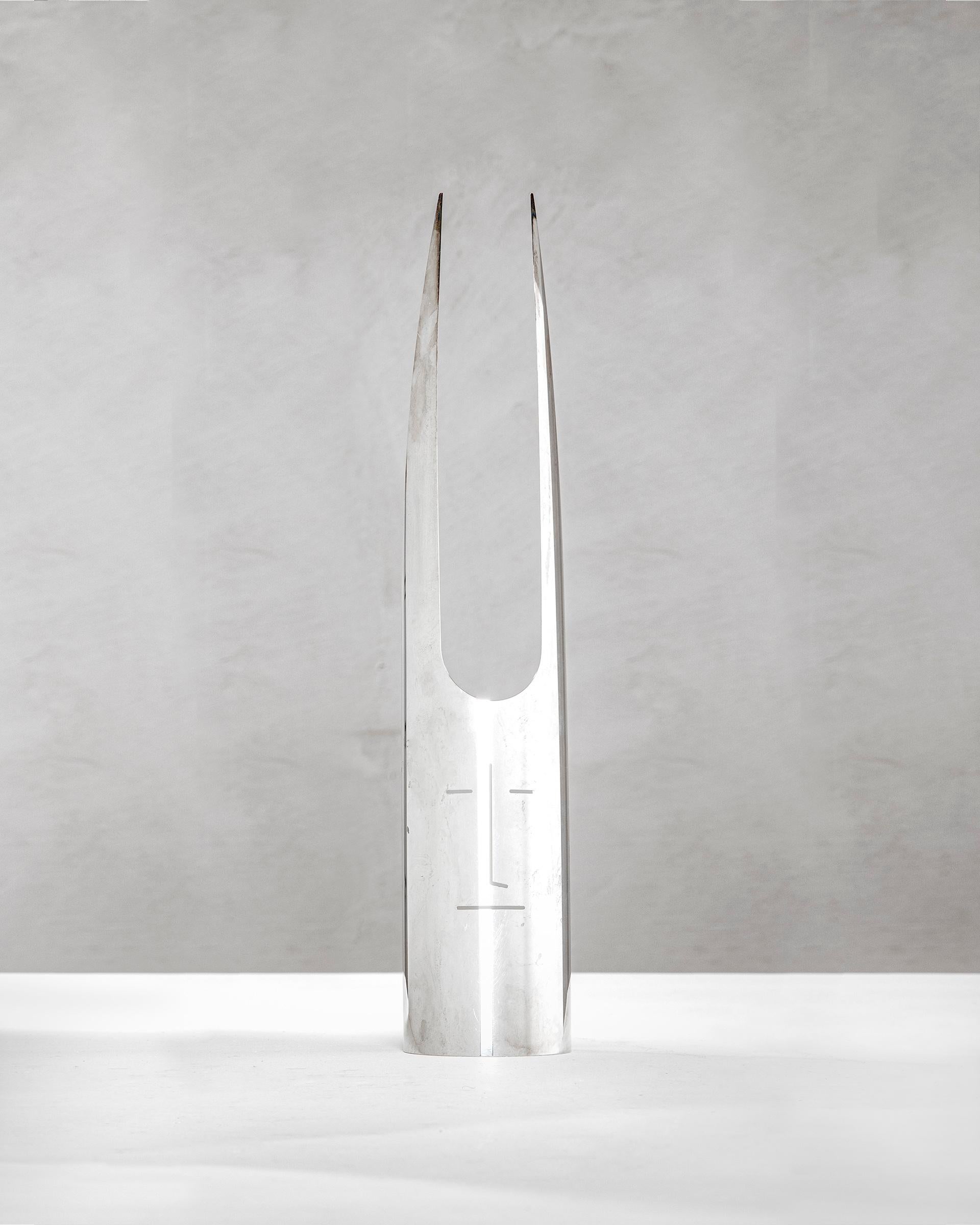 Mid-Century Modern 20th Century, Gio Ponti and Lino Sabattini Sculpture Maschera Cornuta, 1978 For Sale