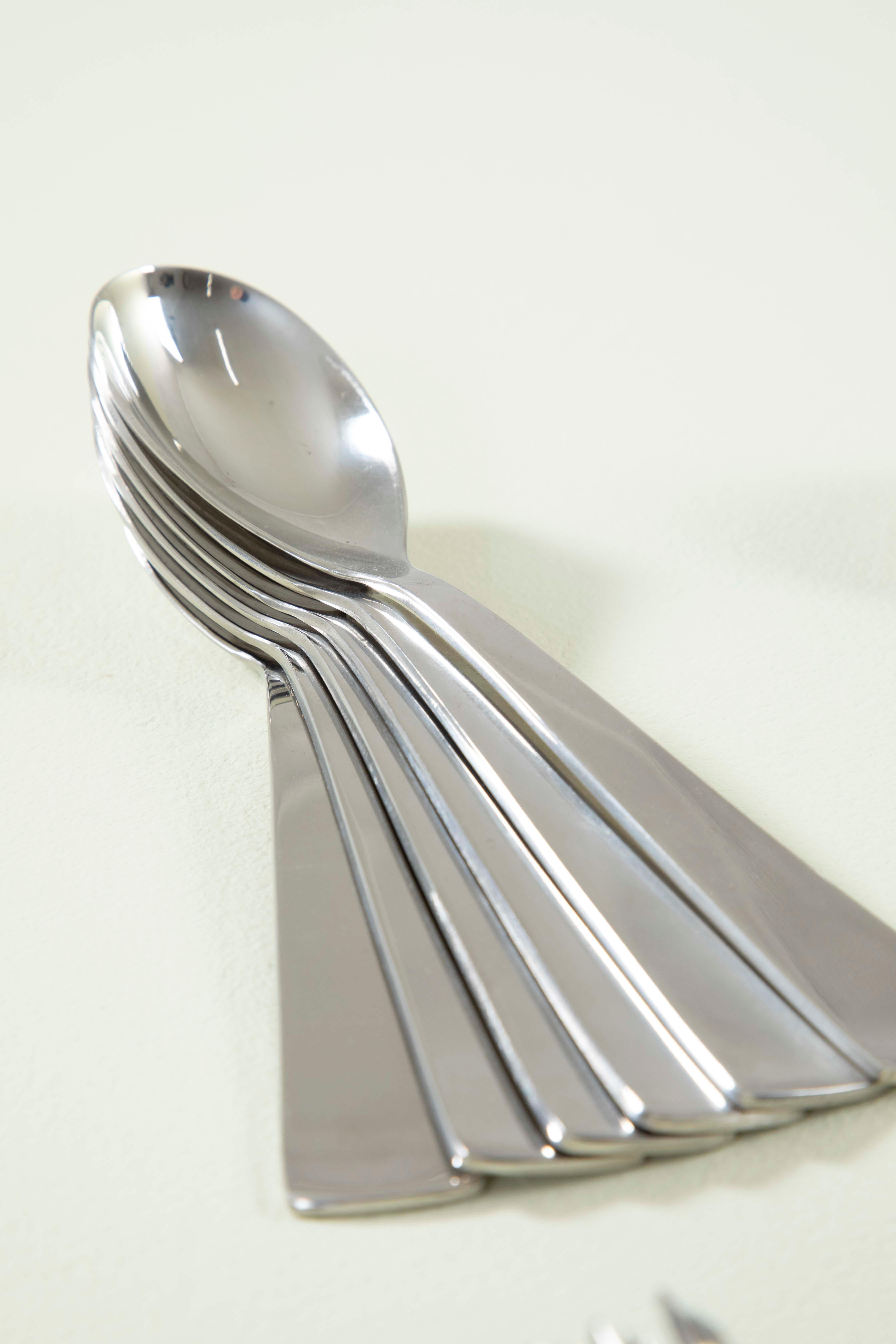 20. Jahrhundert, Gio Ponti für Arthur Krupp Bestecksatz 'Linea dell'Orso'. im Angebot 5