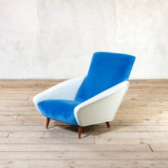 20th Century, Gio Ponti for Cassina Armchair mod. 807 Distex
