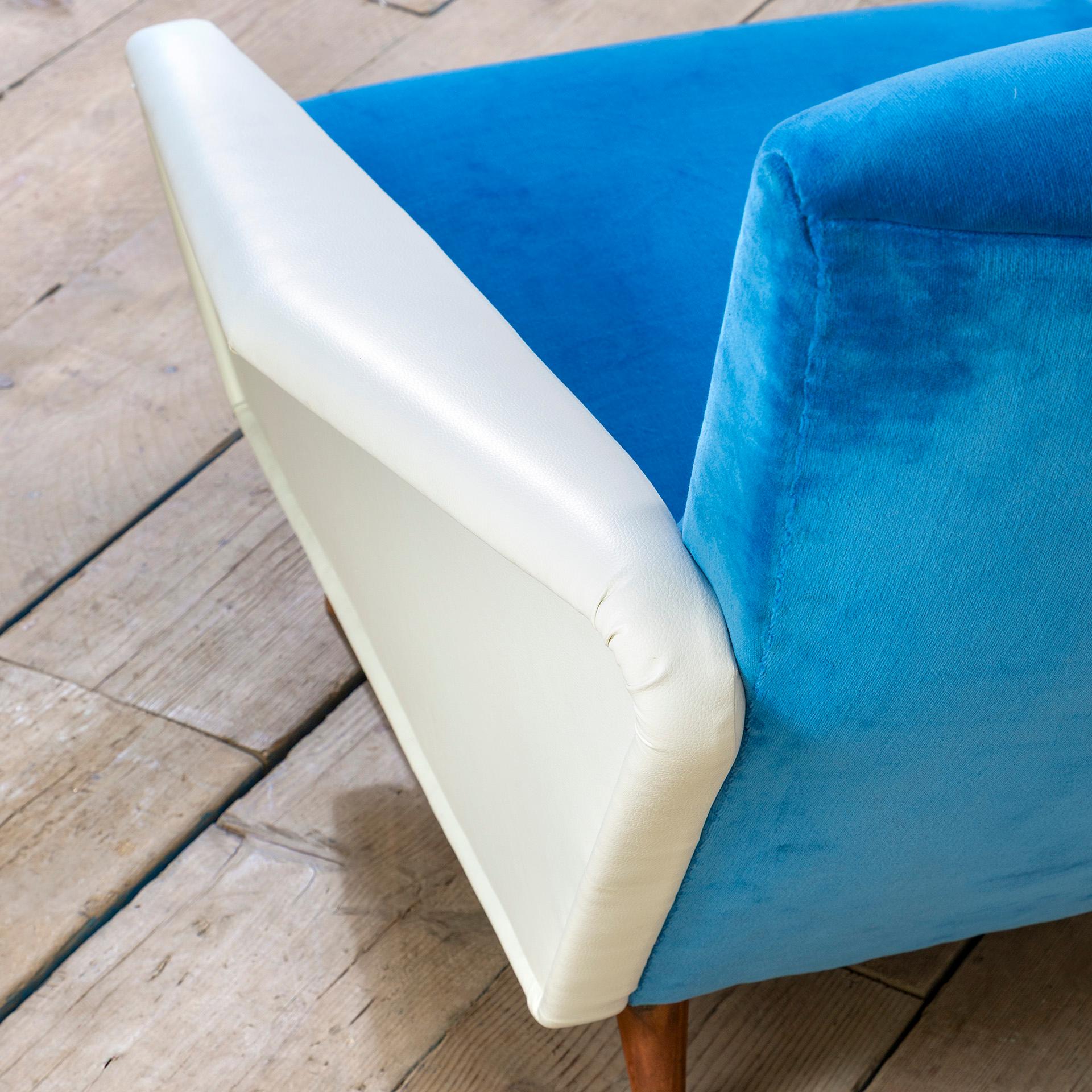 Mid-20th Century 20e siècle, Gio Ponti for Cassina Armchair mod. 807 Distex en vente