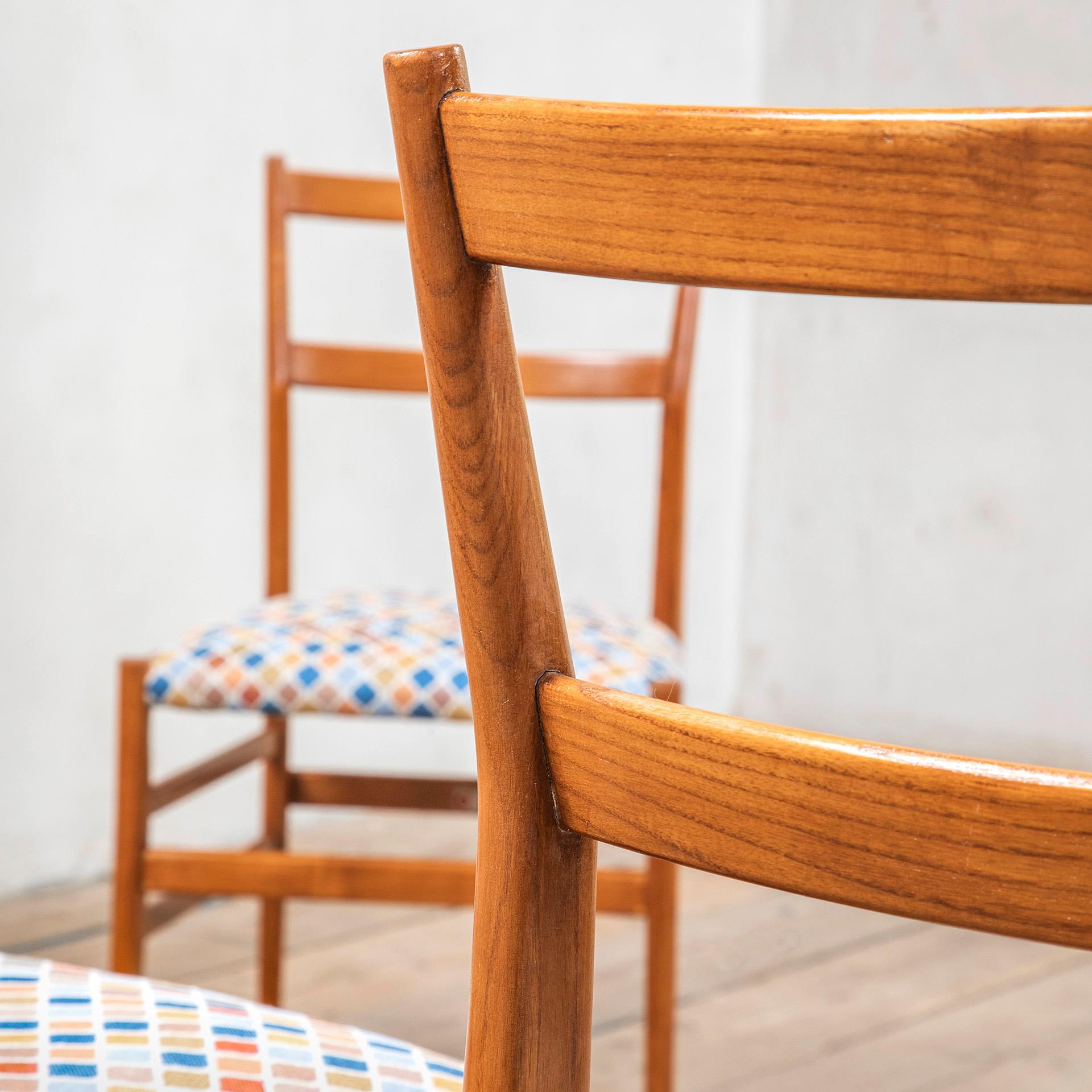 Mid-20th Century 20e siècle, Gio Ponti for Cassina Set of 8 Chairs mod. Leggera en vente