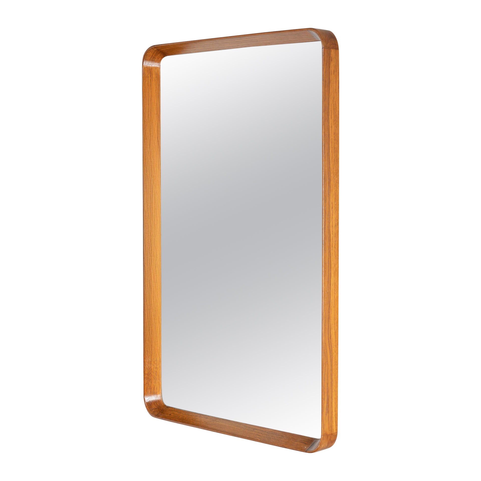 20th Century, Gio Ponti for Dassi Wooden Wall Mirror in vendita
