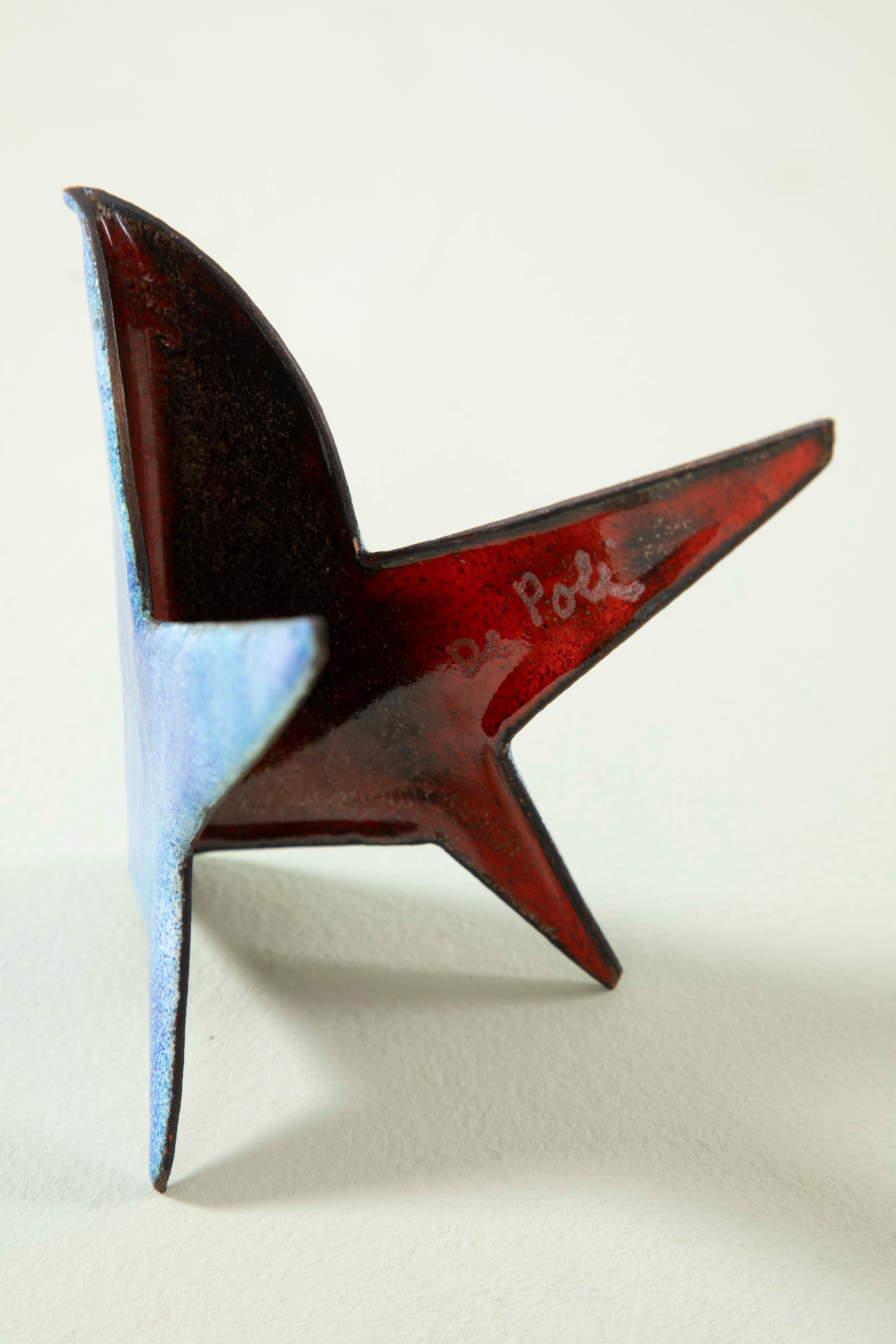 20th Century, Gio Ponti for De Poli Bird Decorative Object For Sale 7