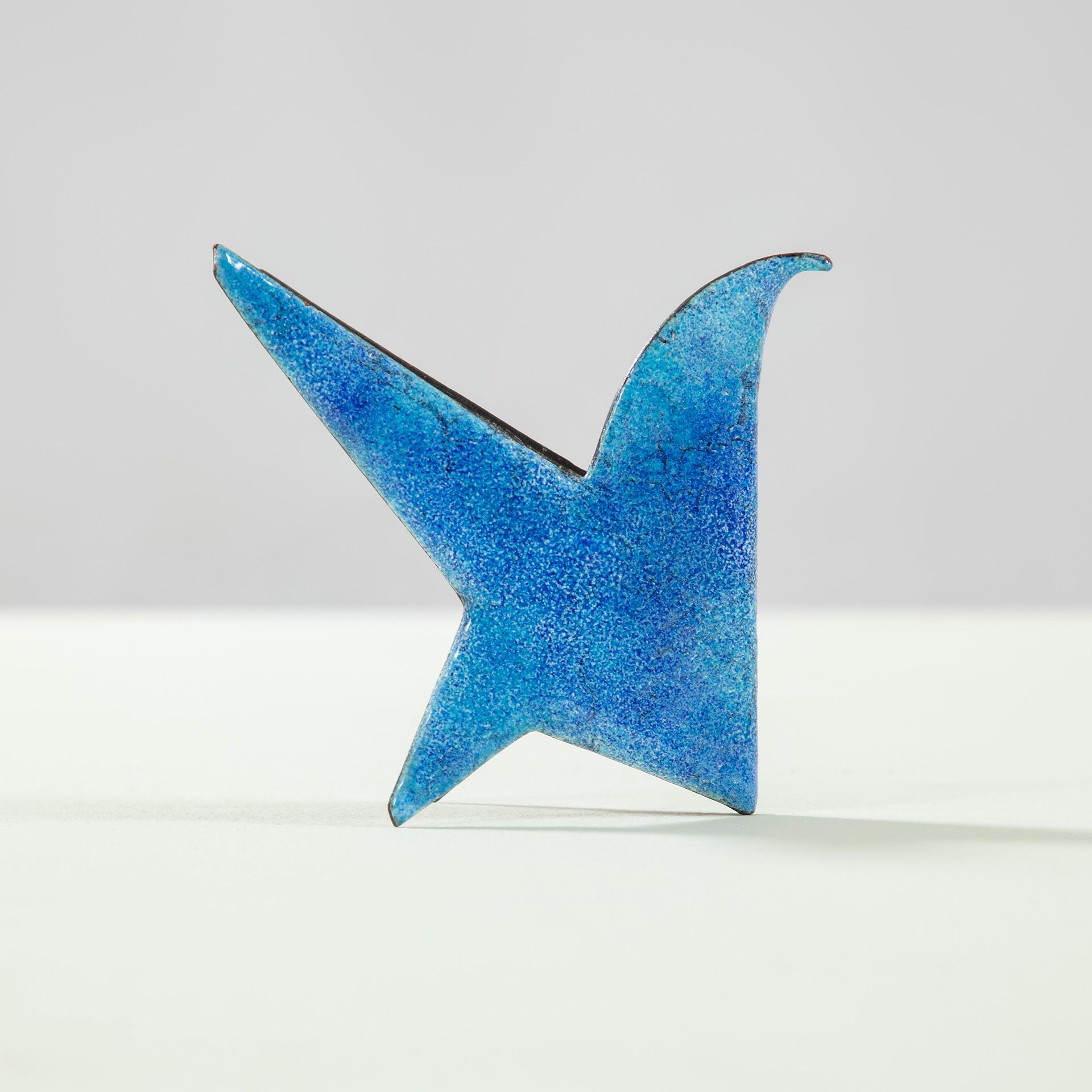 Émail 20e siècle, Gio Ponti for De Poli Bird Decorative Object en vente
