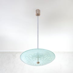 20th Century, Gio Ponti for Fontana Arte Pendant Lamp, 1940