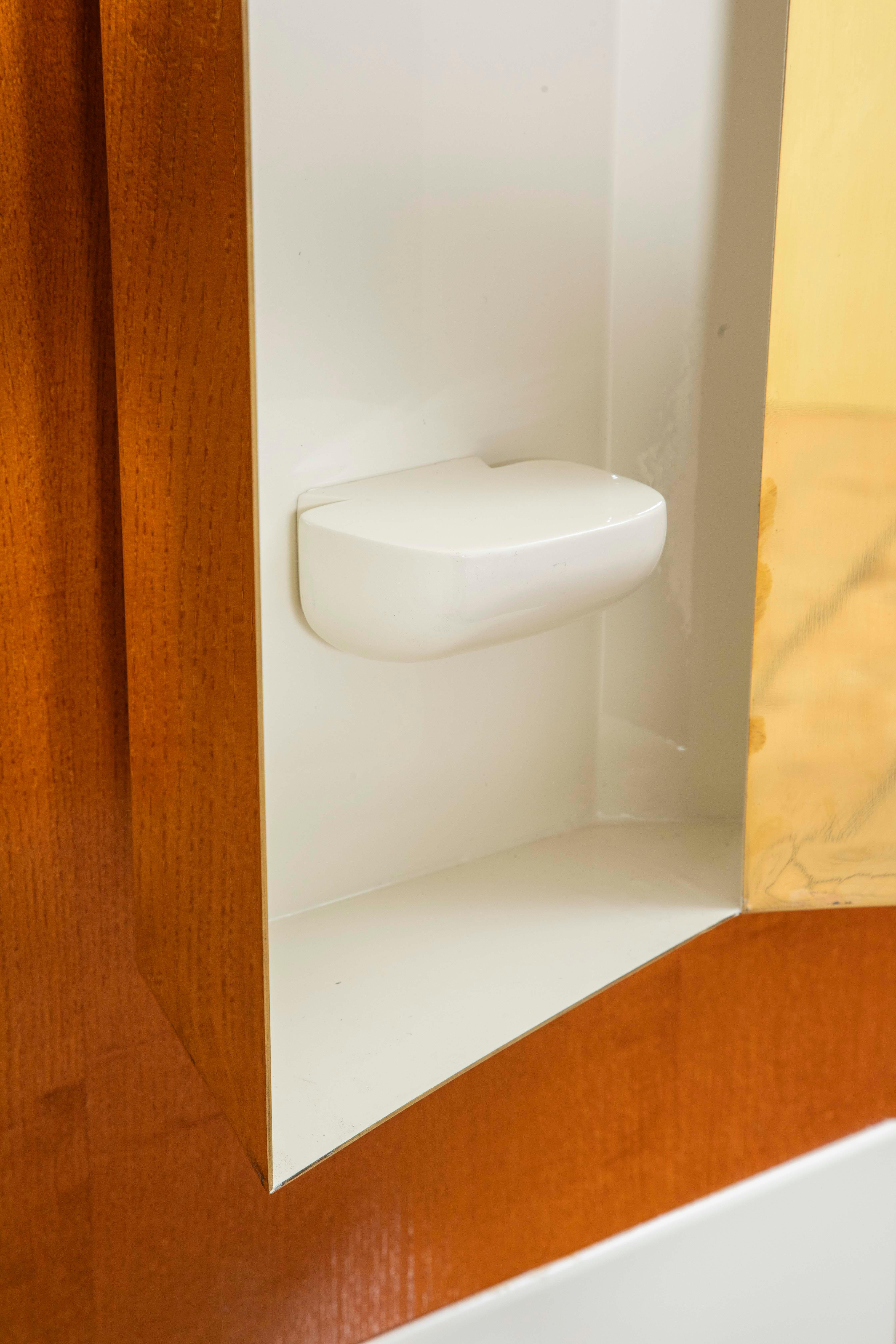 20e siècle, Gio Ponti for Giordano Chiesa Illuminated Organised Wall en vente 3