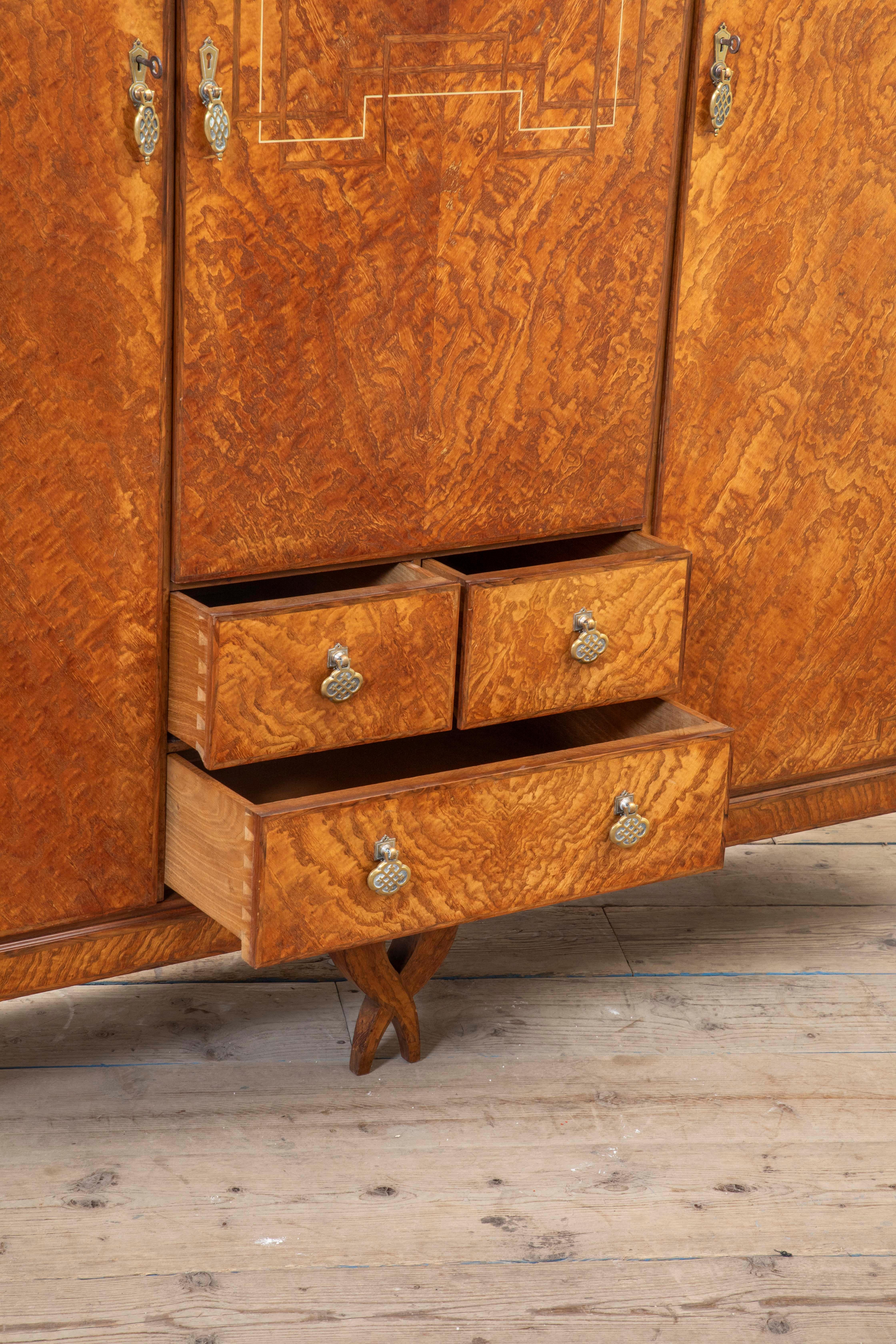 20. Jahrhundert, Gio Ponti für Lietti Holzschrank im Angebot 6