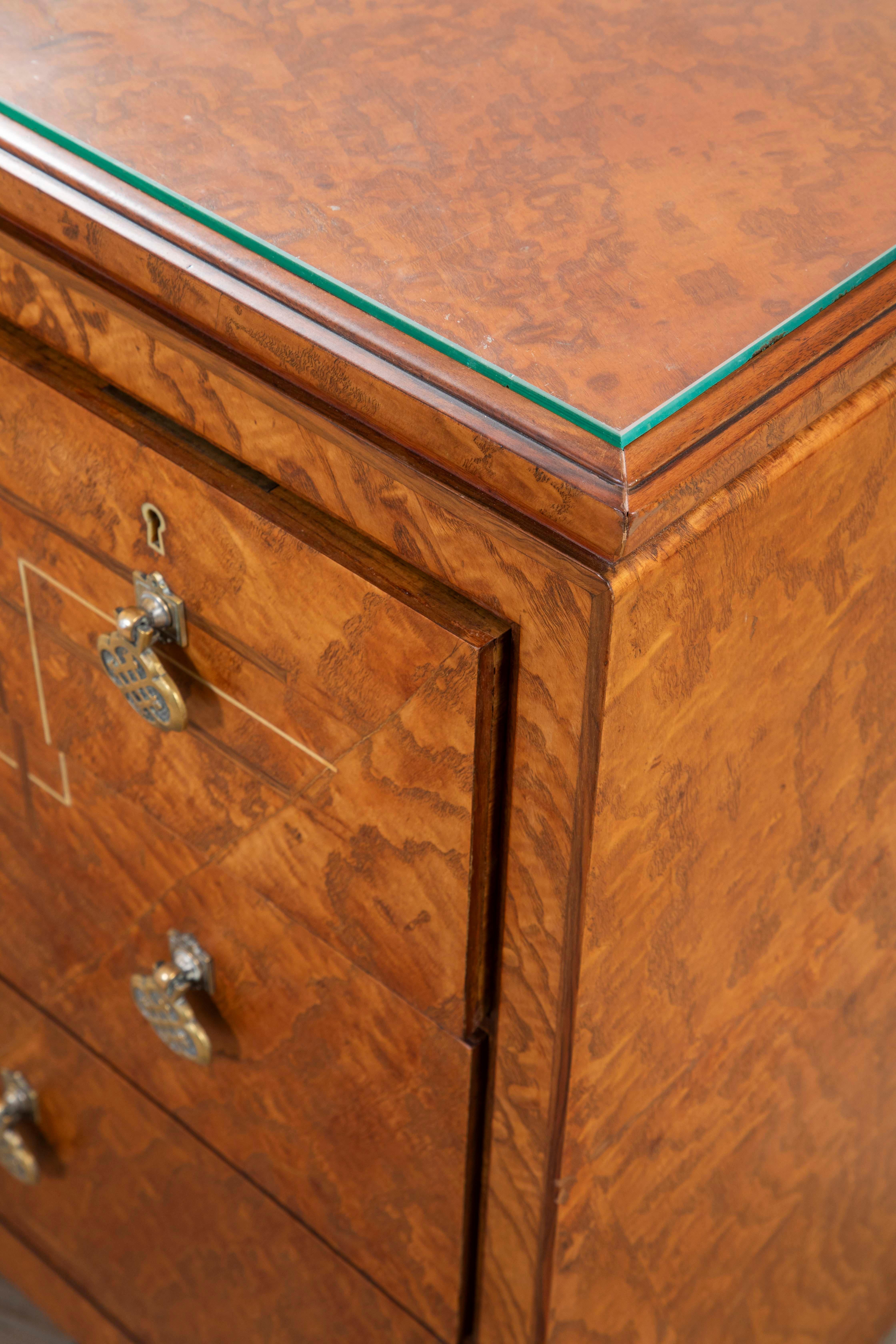 20th Century, Gio Ponti for Lietti Wooden Cabinet, 20s in vendita 5