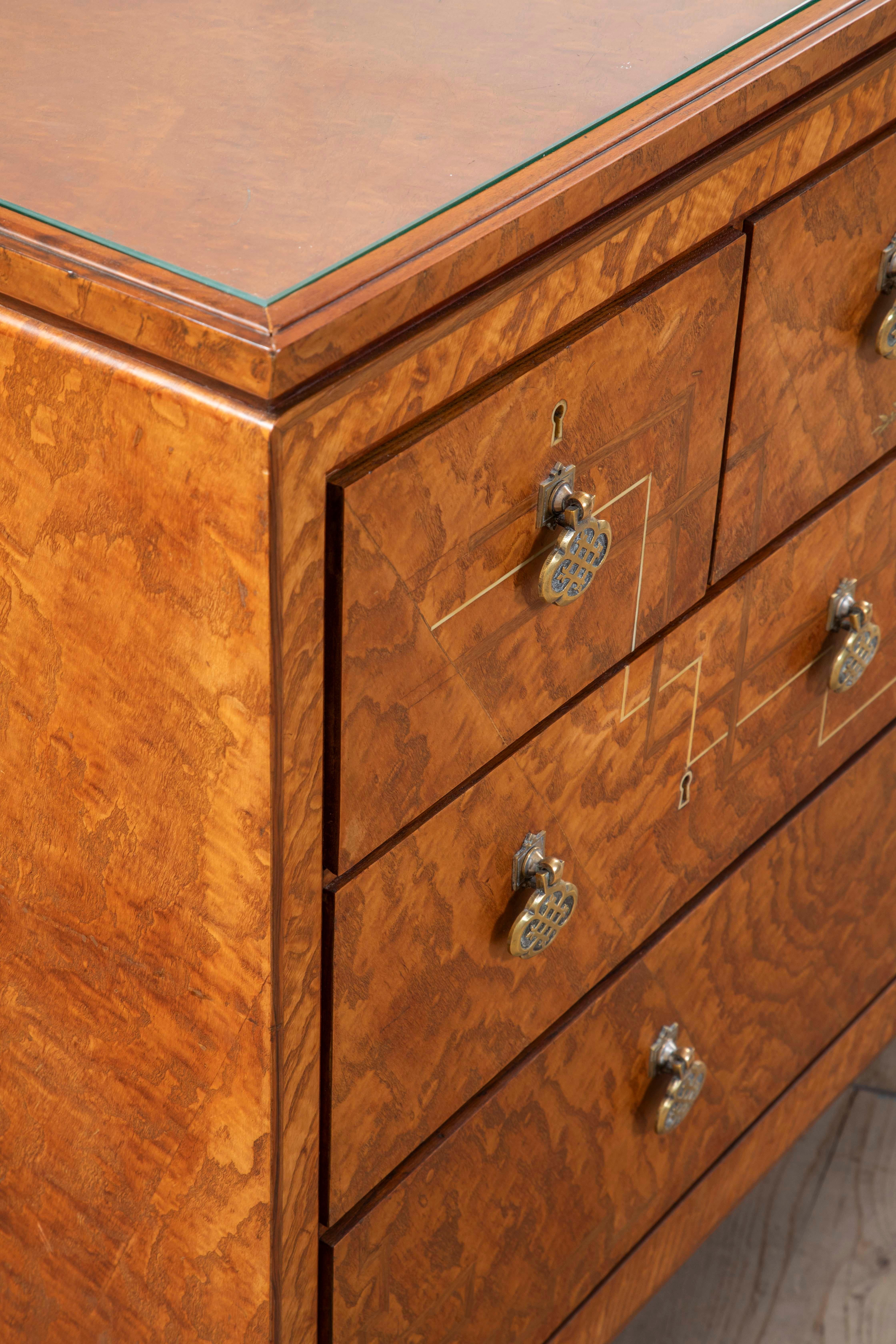 20th Century, Gio Ponti for Lietti Wooden Cabinet, 20s in vendita 6