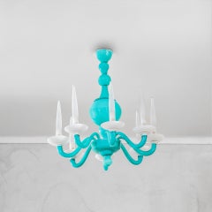 20th Century, Gio Ponti for Venini Chandelier mod. 5523