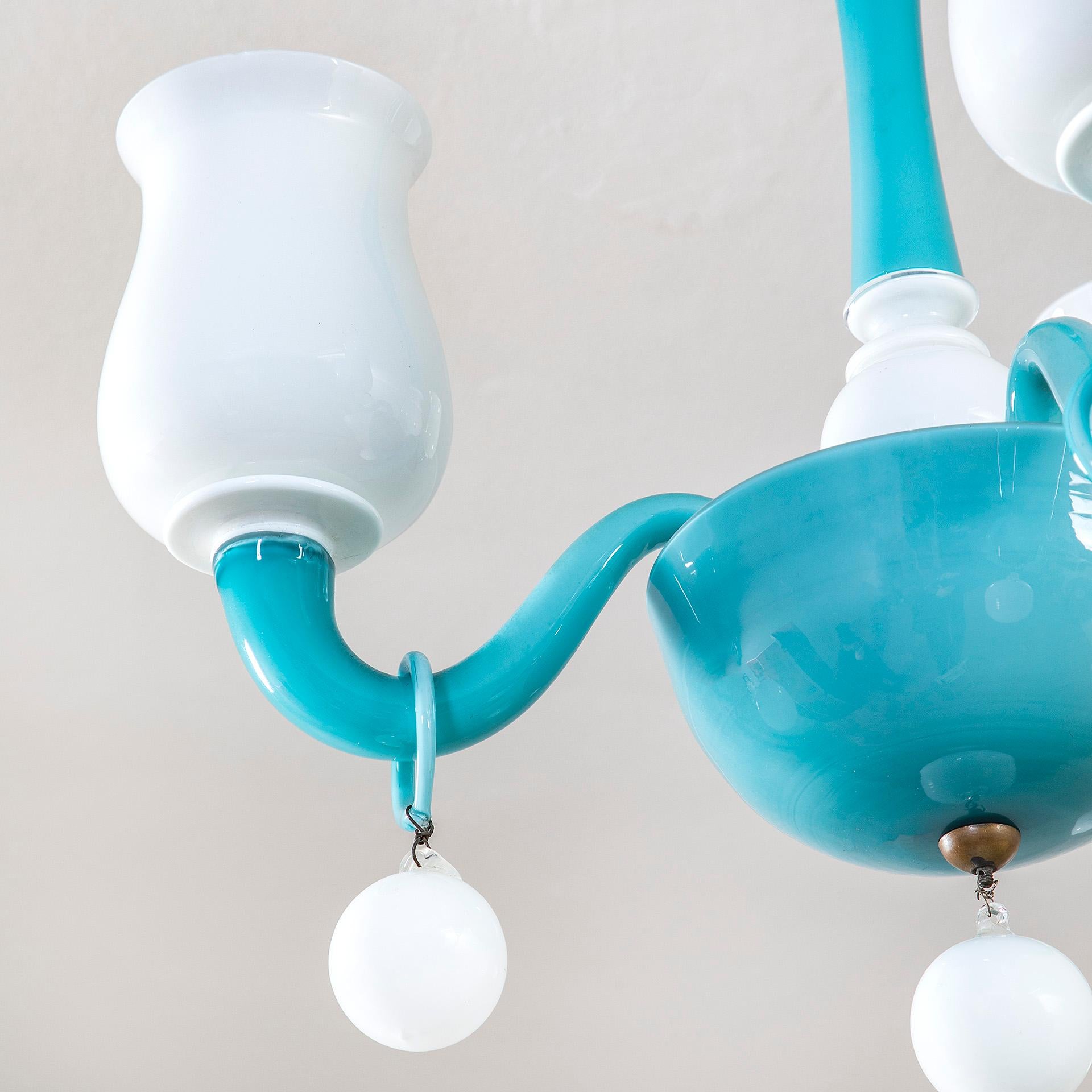 Verre 20e siècle, Gio Ponti for Venini Chandelier mod. 5586/3 en vente