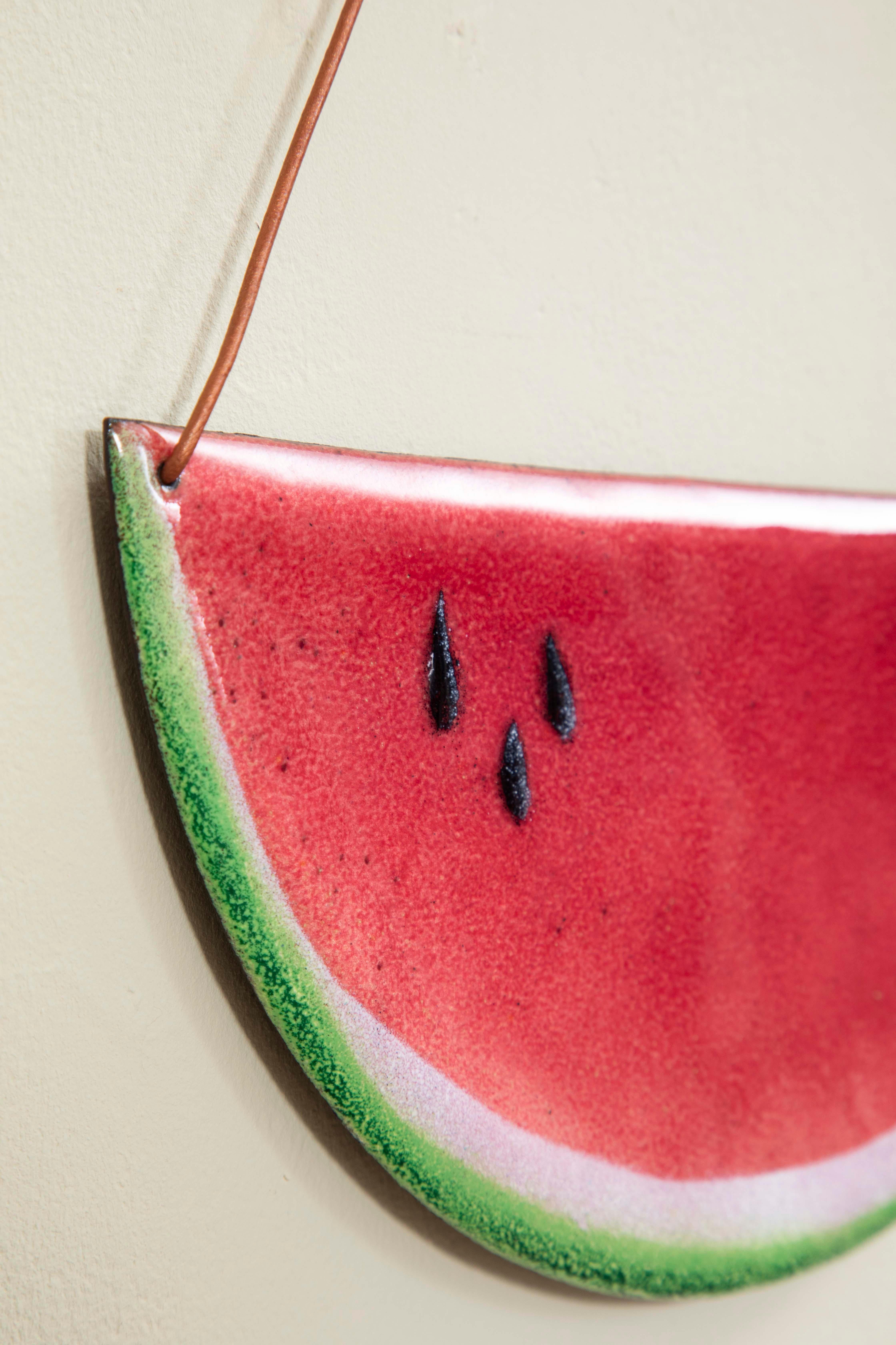 20e siècle, Gio Ponti & Paolo De Poli Tranche de pastèque en vente 3