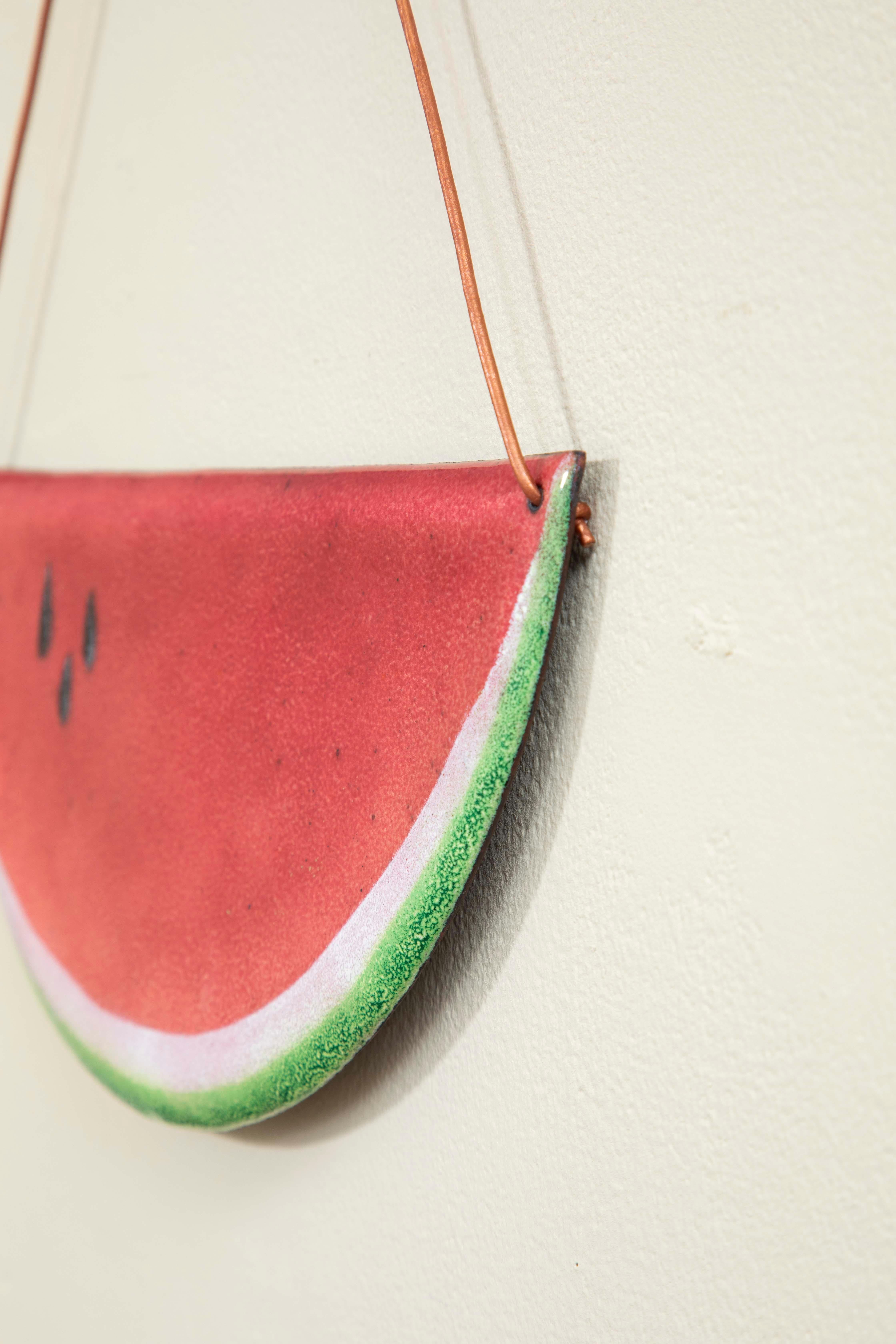 20e siècle, Gio Ponti & Paolo De Poli Tranche de pastèque en vente 2