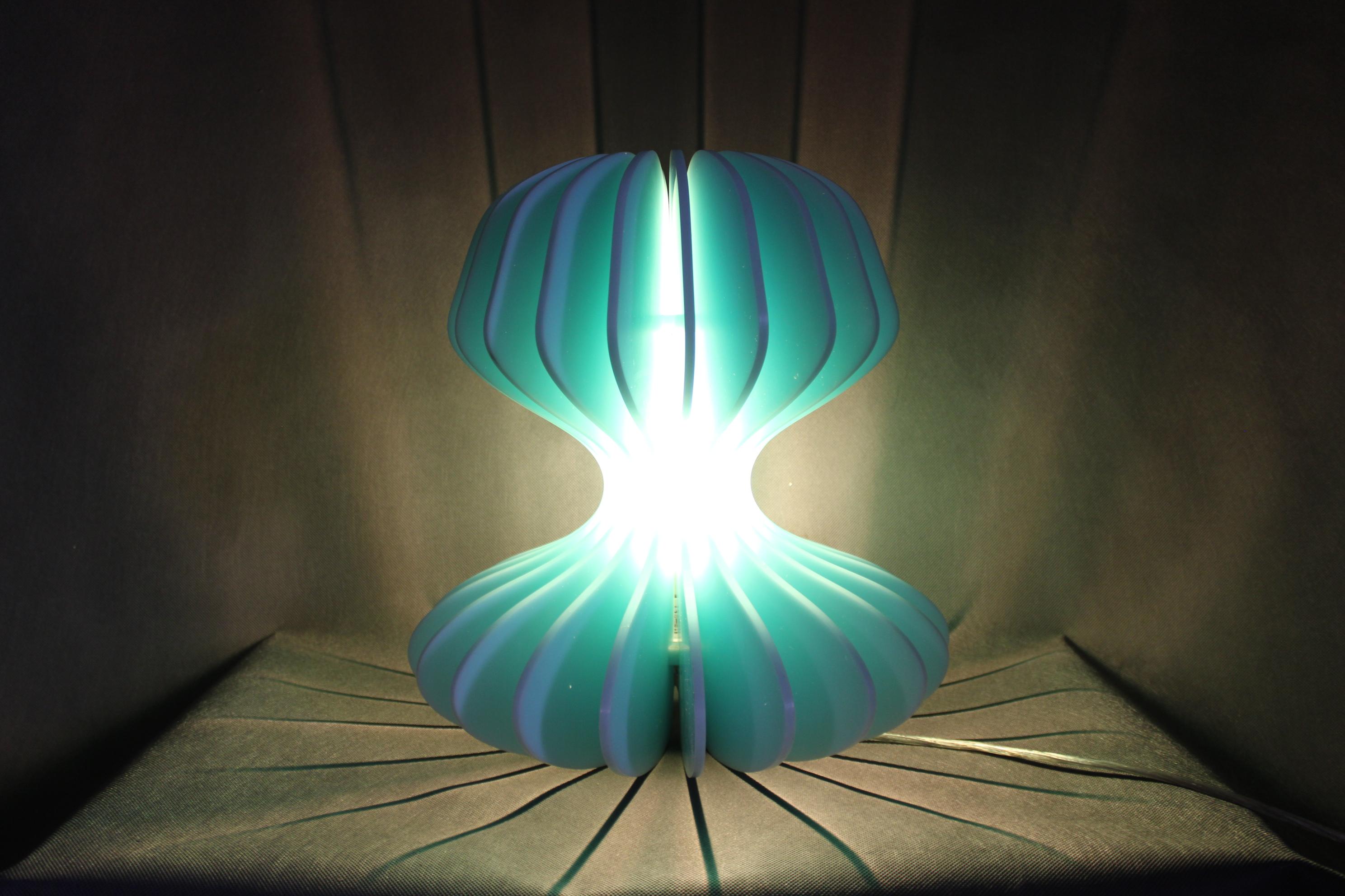 Corian 20th Century Giulia Lamp by Jaroslav Větvička, Czechoslovakia For Sale