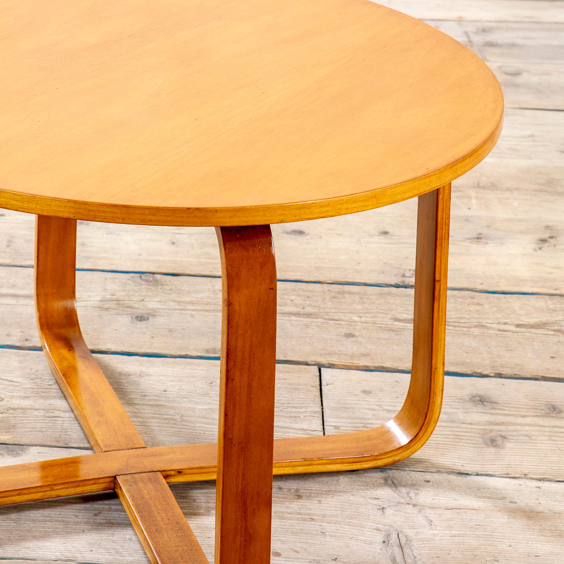 Mid-Century Modern 20e siècle, Giuseppe Pagano Table basse mod. Lamellare en vente