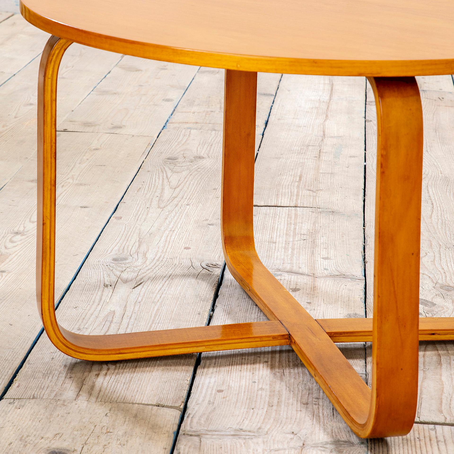 20e siècle, Giuseppe Pagano Table basse mod. Lamellare Bon état - En vente à Turin, Turin
