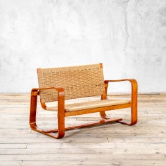 20. Jahrhundert, Giuseppe Pagano und Gino Maggioni Sofa mod. Lamellare