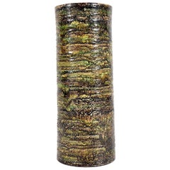 Portaombrelli Giuseppe Rossicone in ceramica verde