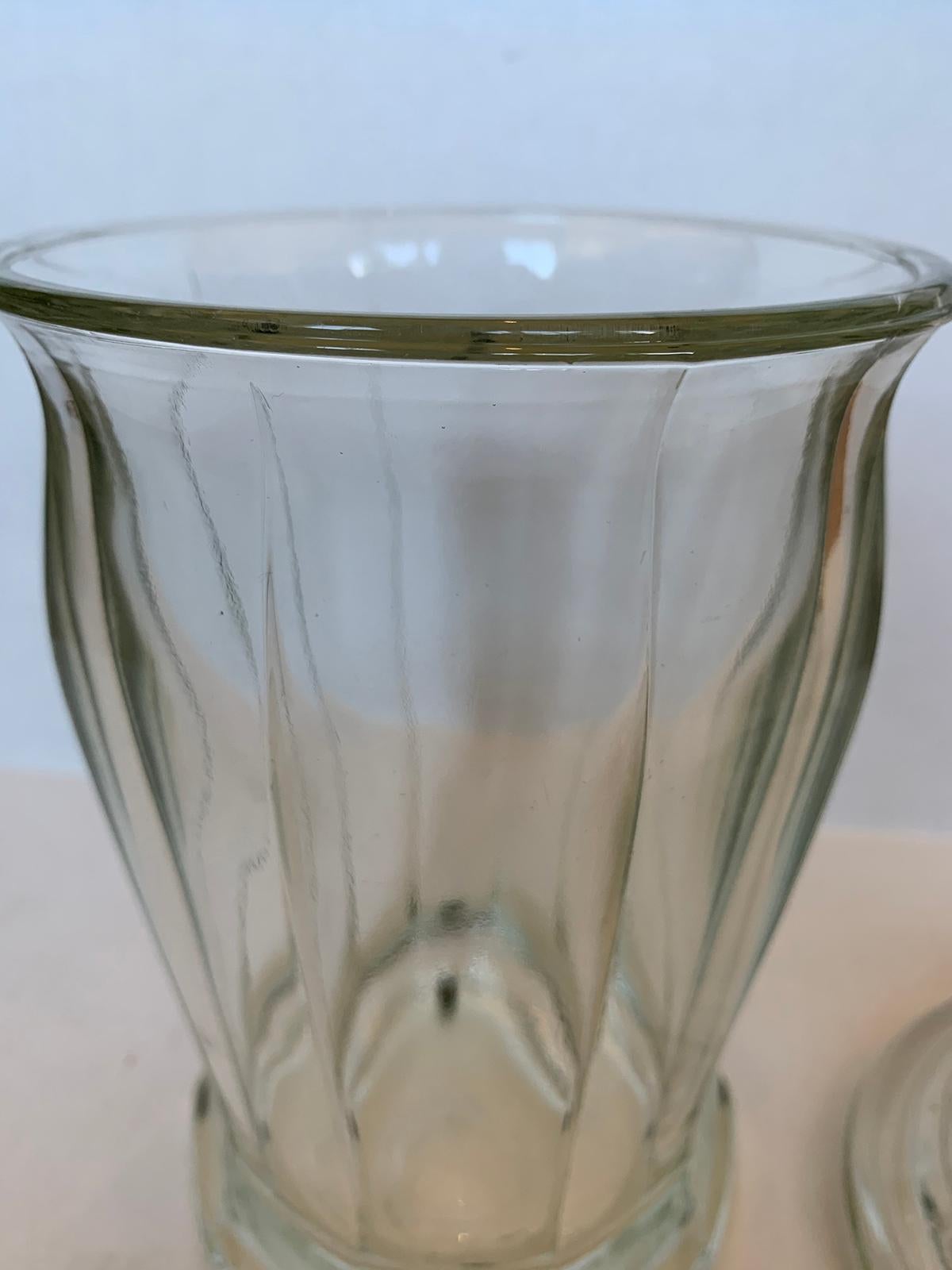 20th Century Glass Candy Jar with Lid 7