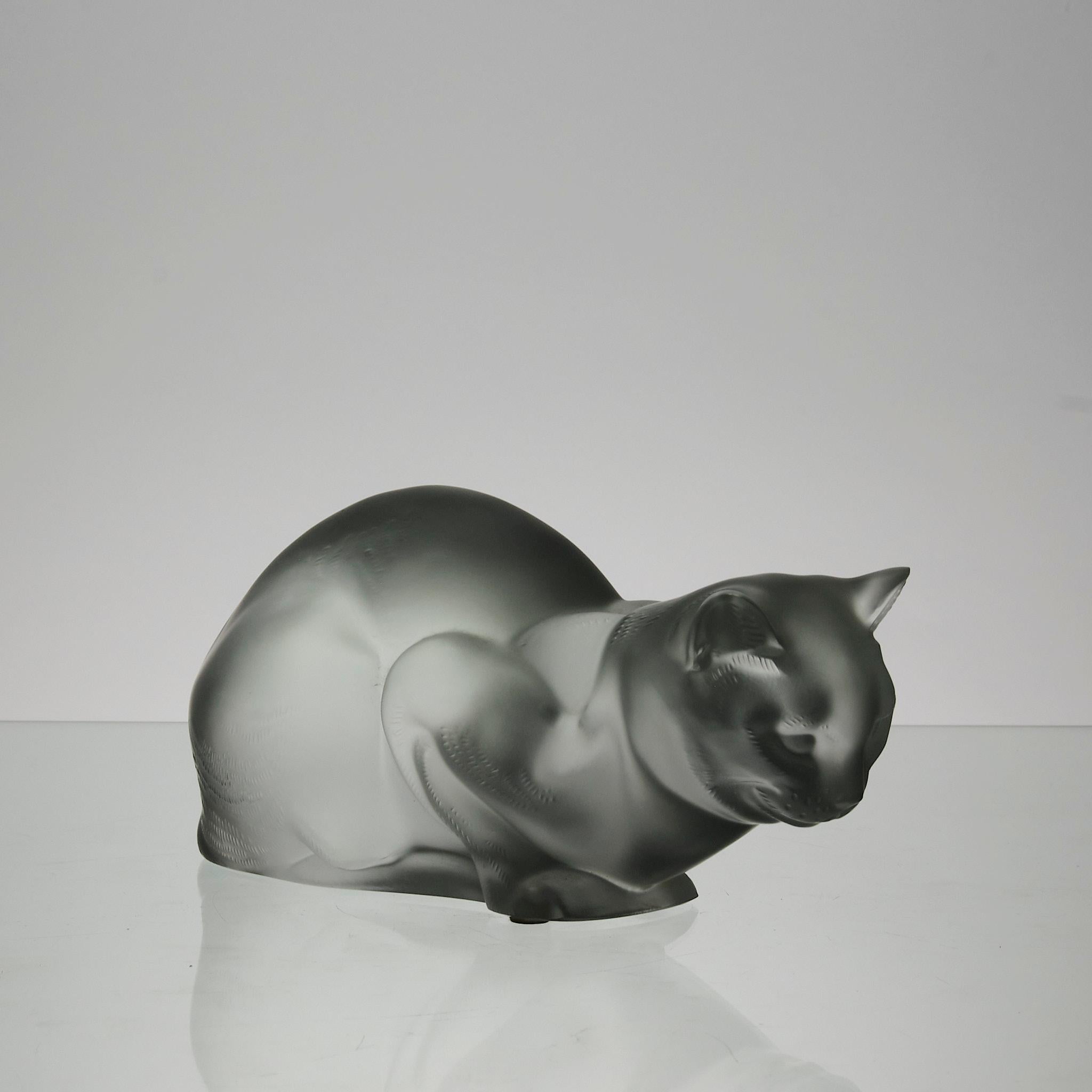 Scultura in vetro del XX secolo intitolata 