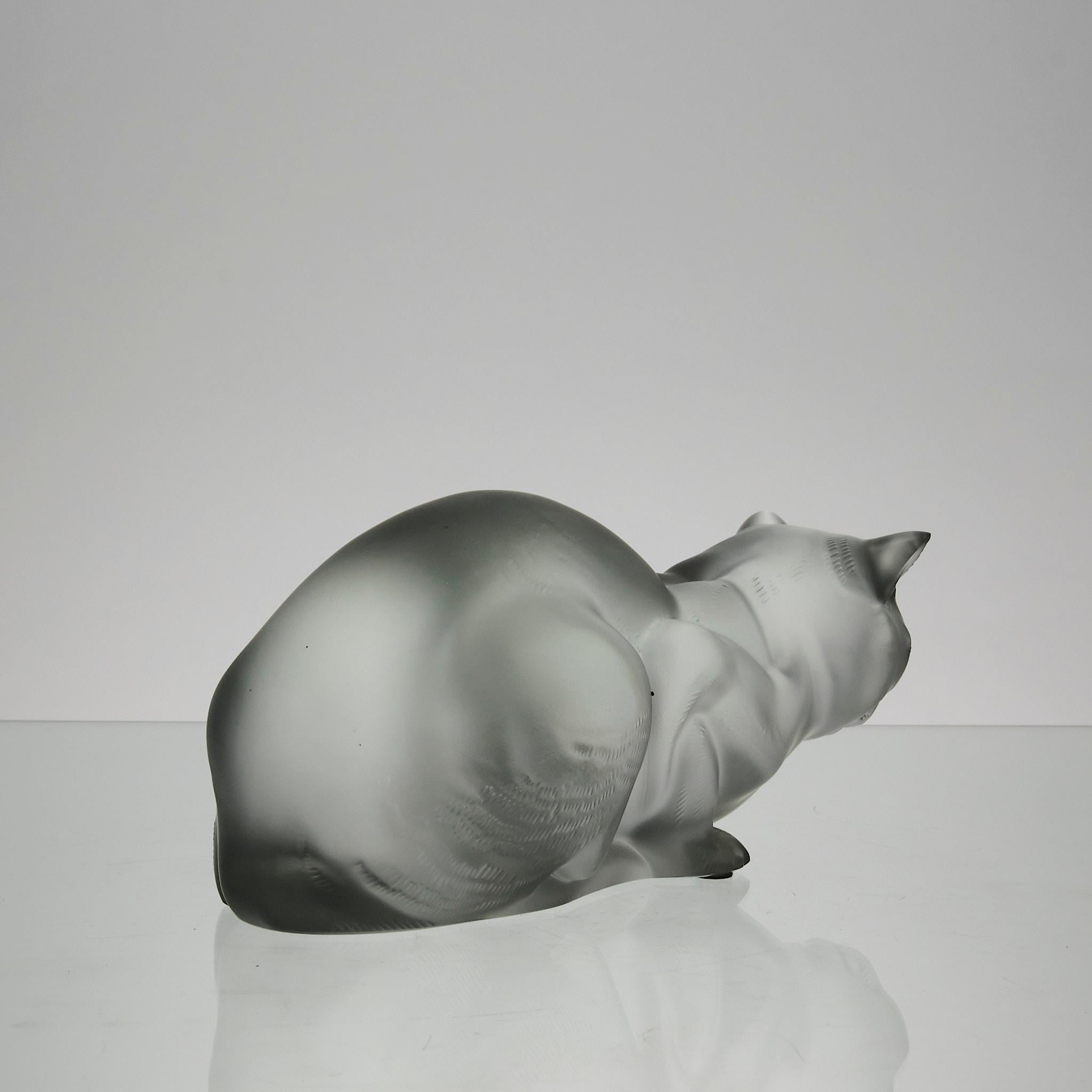 Scultura in vetro del XX secolo intitolata 