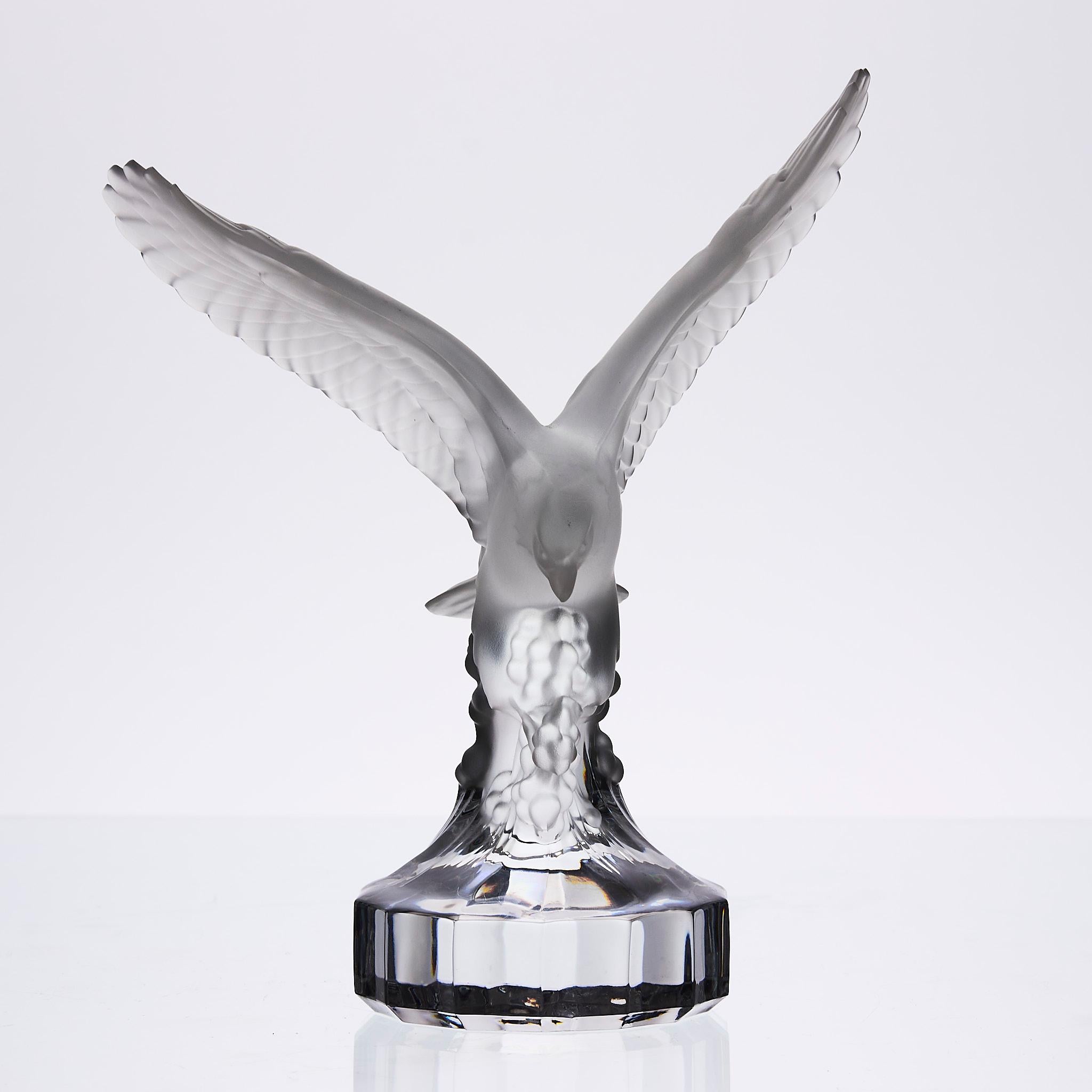Glasskulptur mit dem Titel „Eagle“ von Goebel Glass aus dem 20. Jahrhundert im Zustand „Gut“ im Angebot in London, GB