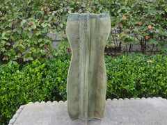 Glazed Ceramic Cactus Vase