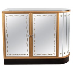 20th Century Glazed Cocktail Cabinet in the Style of Renee Drouet