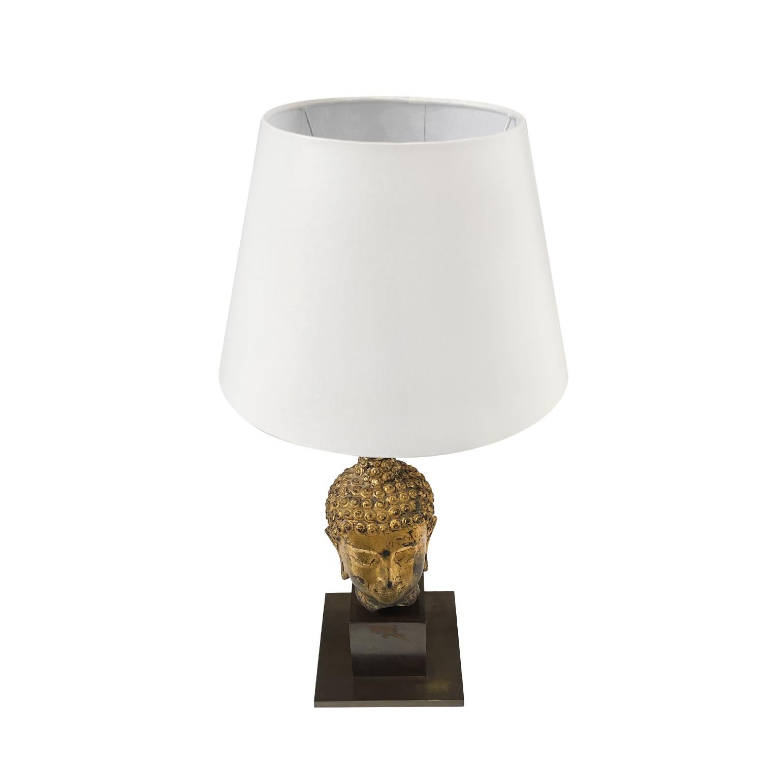 lampe bouddha abat-jour