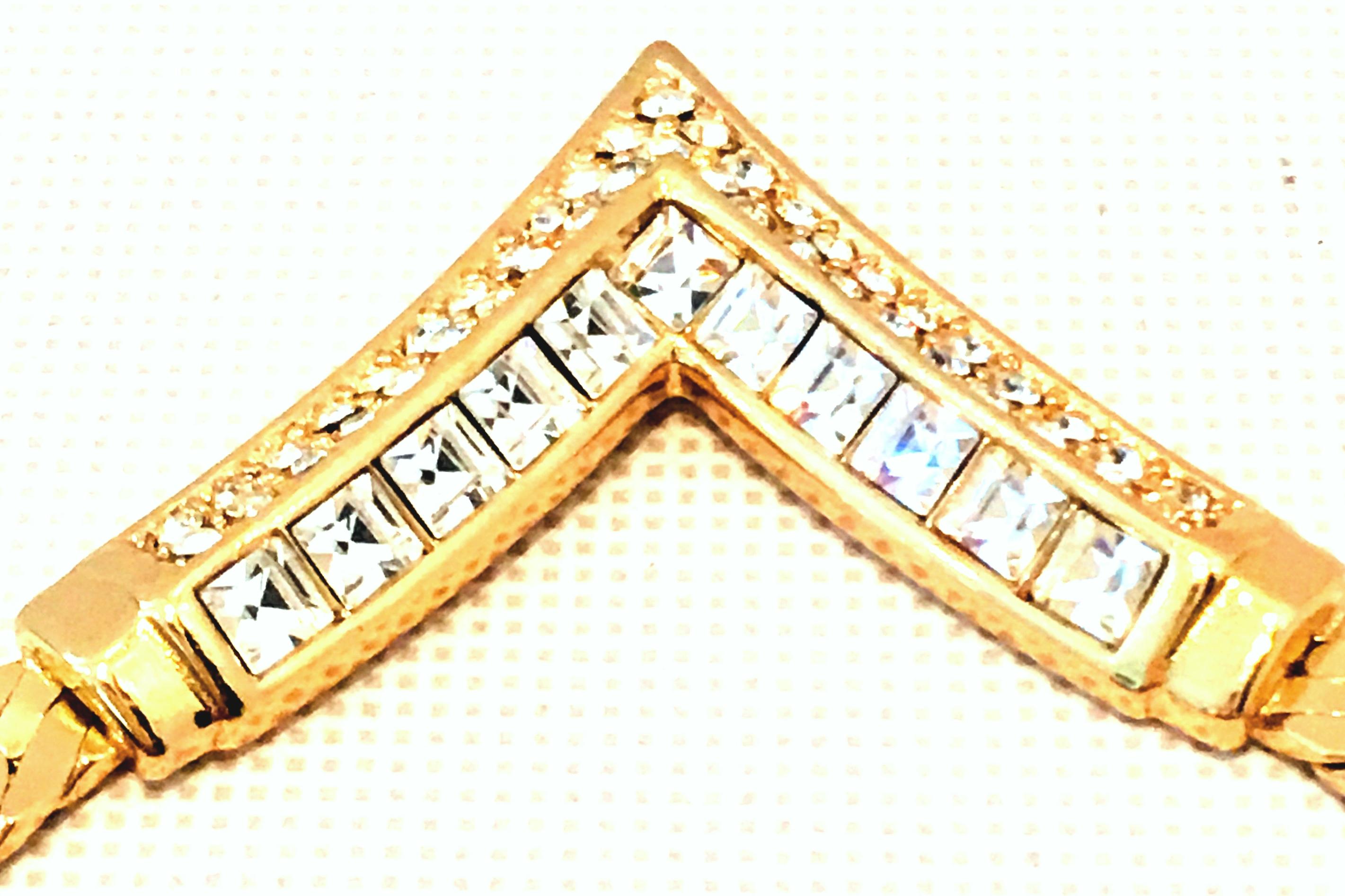 20th Century Gold & Austrian Crystal 