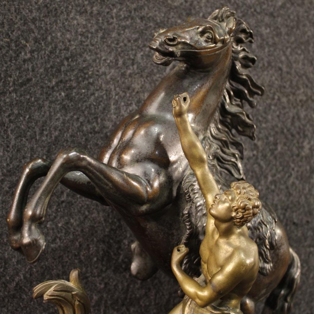 Sculpture française du 20ème siècle en bronze doré, 1950 Bon état à Vicoforte, Piedmont