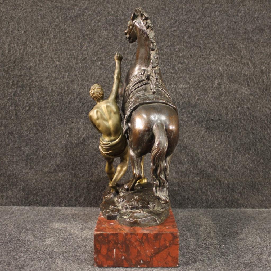 Sculpture française du 20ème siècle en bronze doré, 1950 1